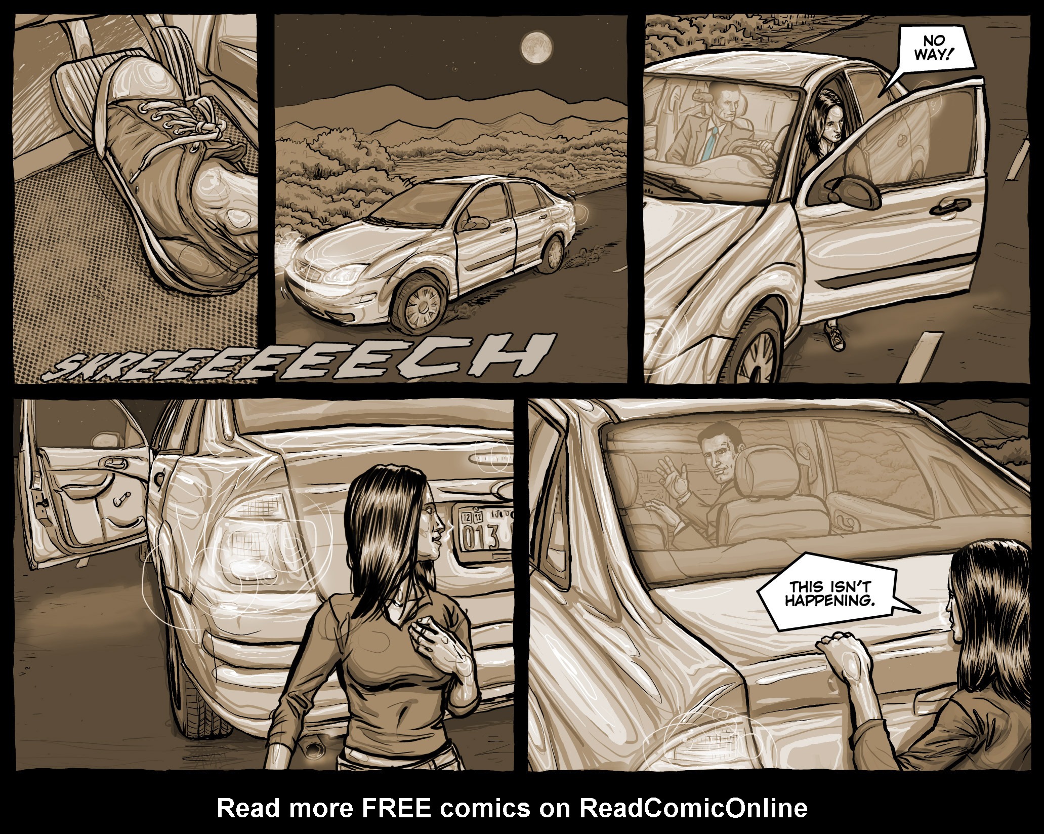 Read online False Positive comic -  Issue #3 - 38