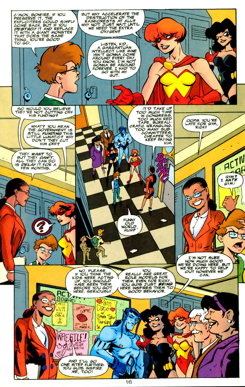 Read online Young Heroes in Love comic -  Issue #14 - 18