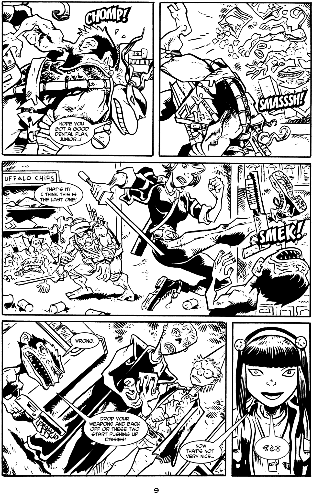 Read online Raphael Bad Moon Rising comic -  Issue #2 - 11