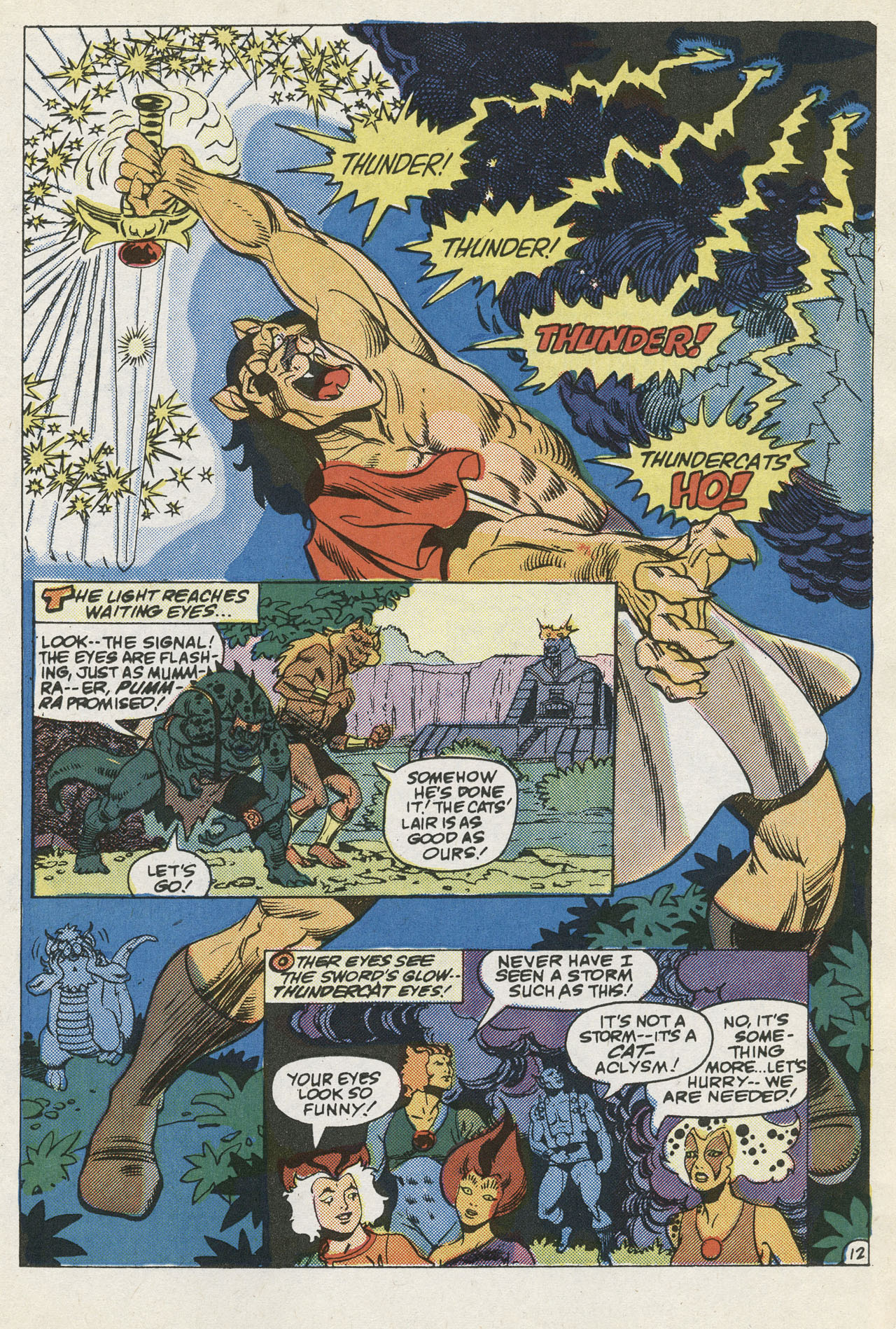 Read online ThunderCats (1985) comic -  Issue #18 - 17