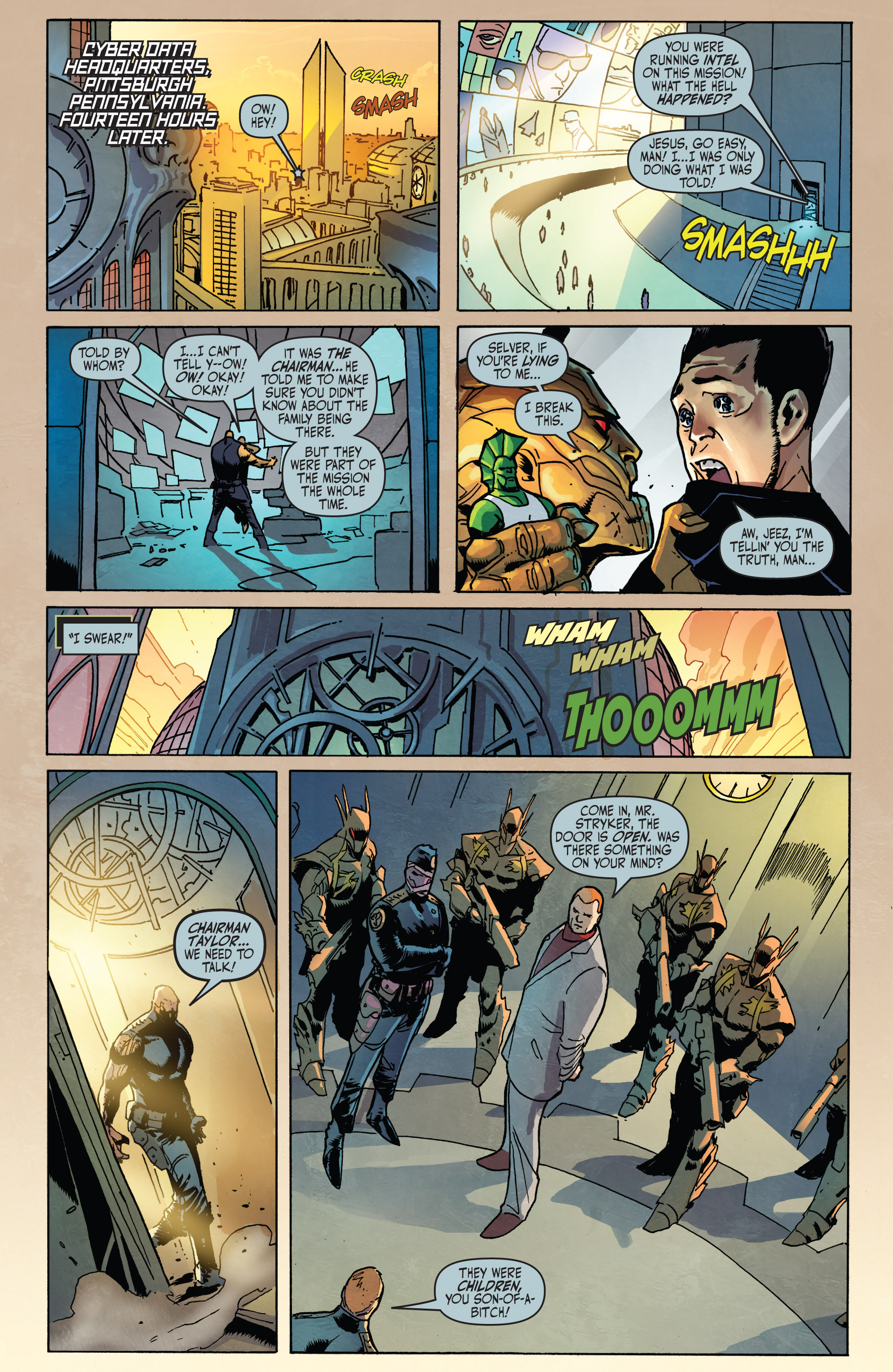Read online Cyberforce (2012) comic -  Issue #5 - 7