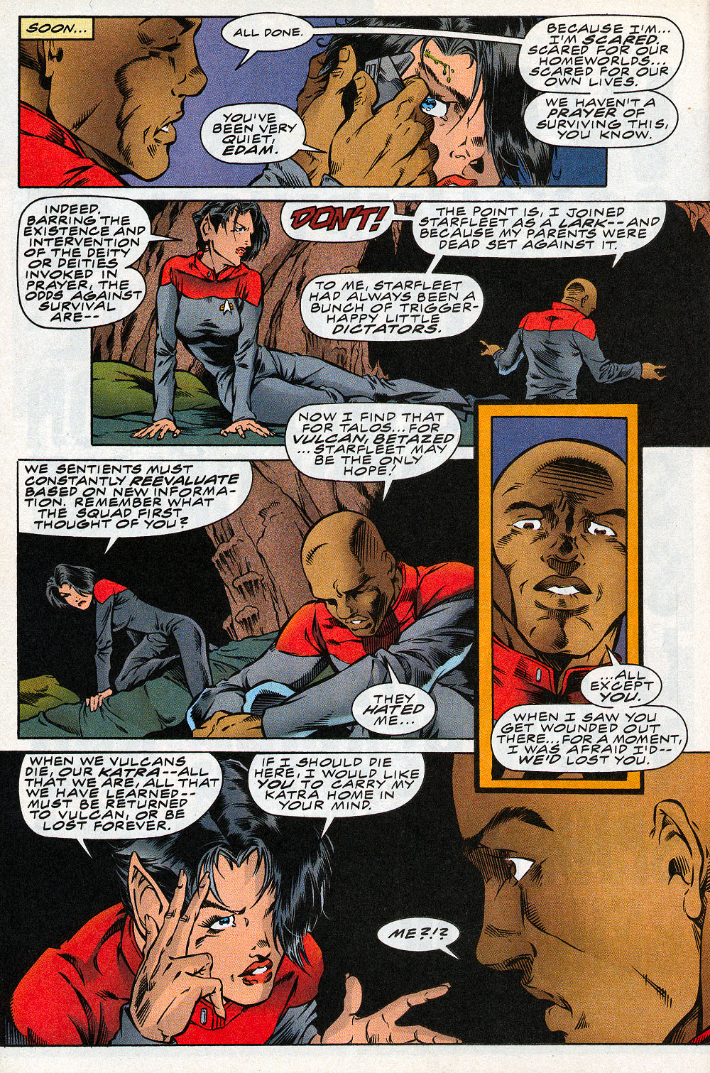 Read online Star Trek: Starfleet Academy (1996) comic -  Issue #10 - 10