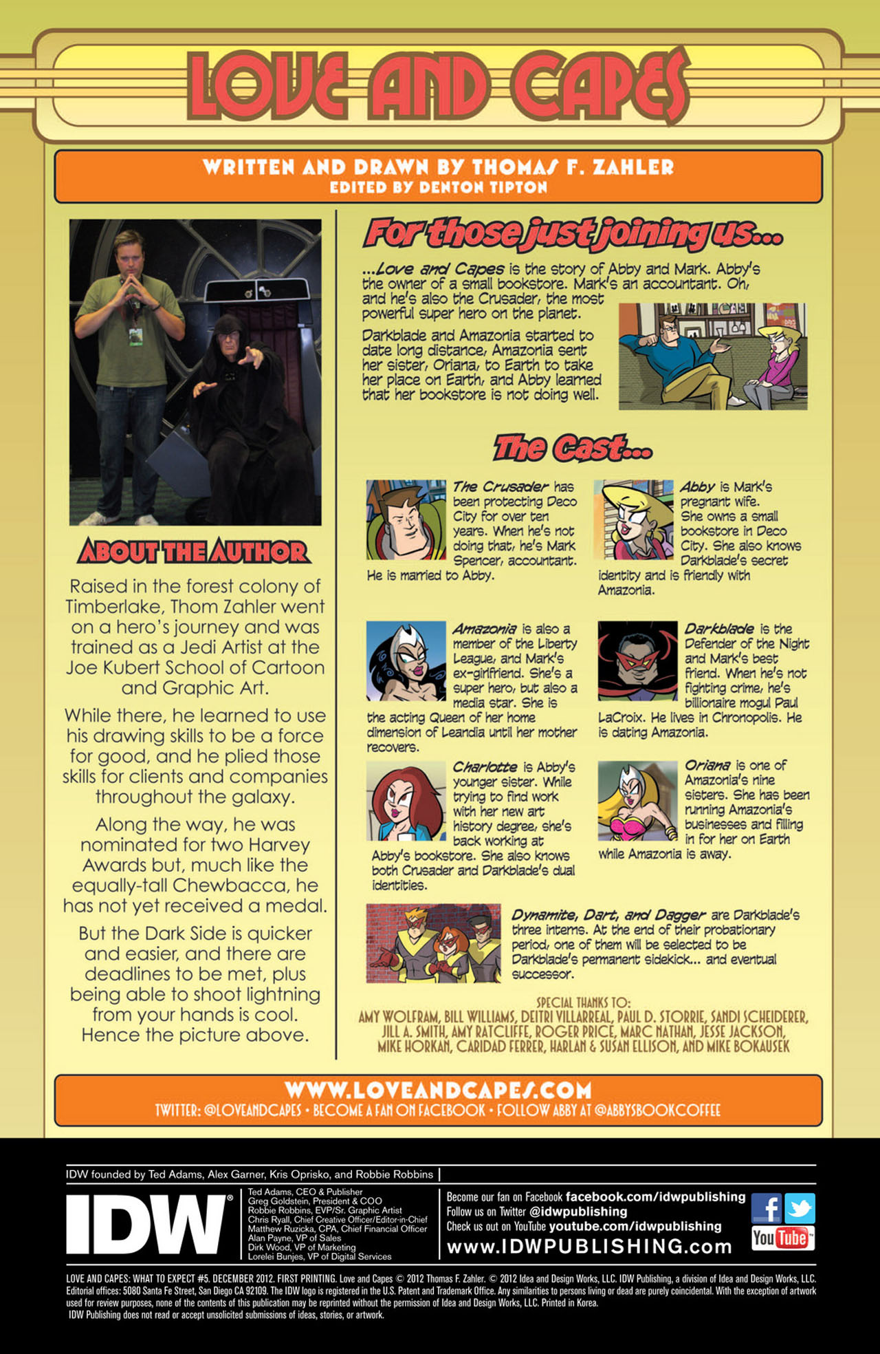 Read online Love and Capes: What to Expect comic -  Issue #5 - 2