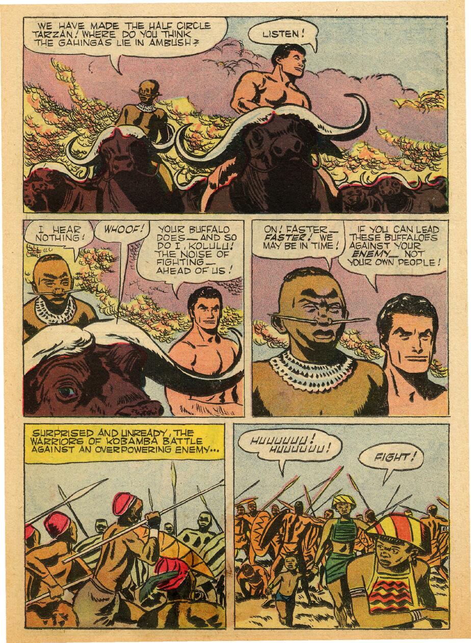 Read online Tarzan (1948) comic -  Issue #114 - 11
