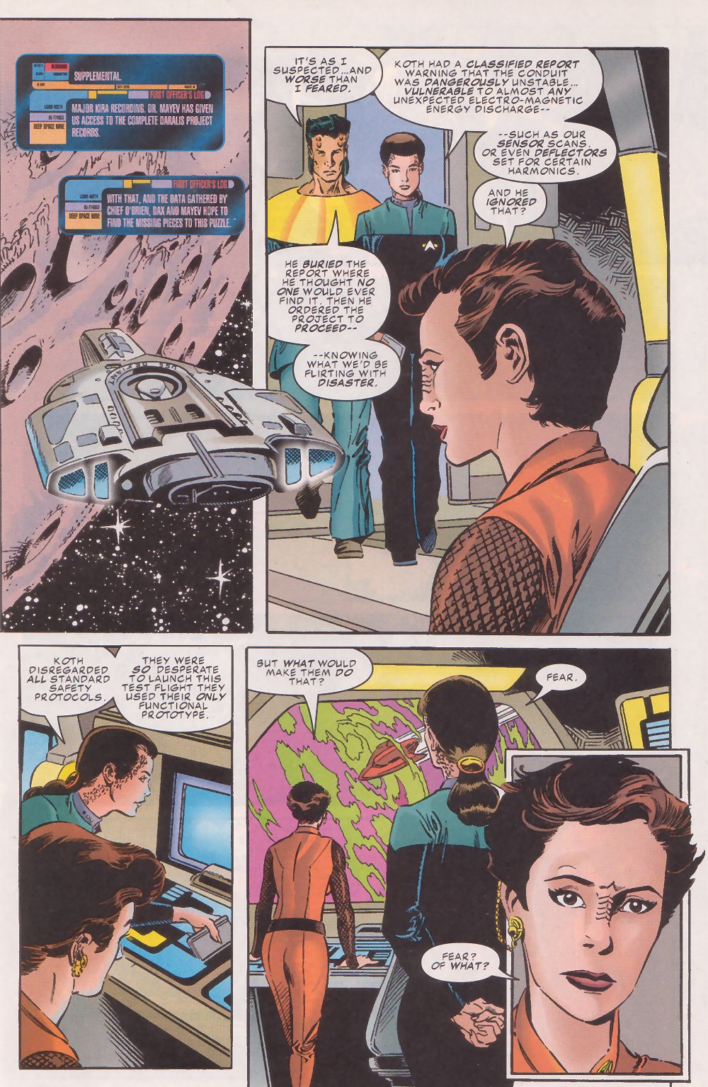 Read online Star Trek: Deep Space Nine (1996) comic -  Issue #7 - 8