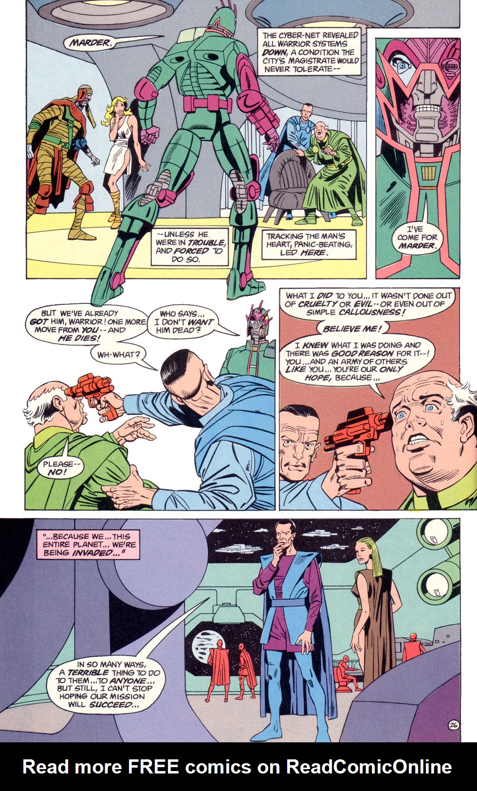 Read online Electric Warrior comic -  Issue #12 - 28