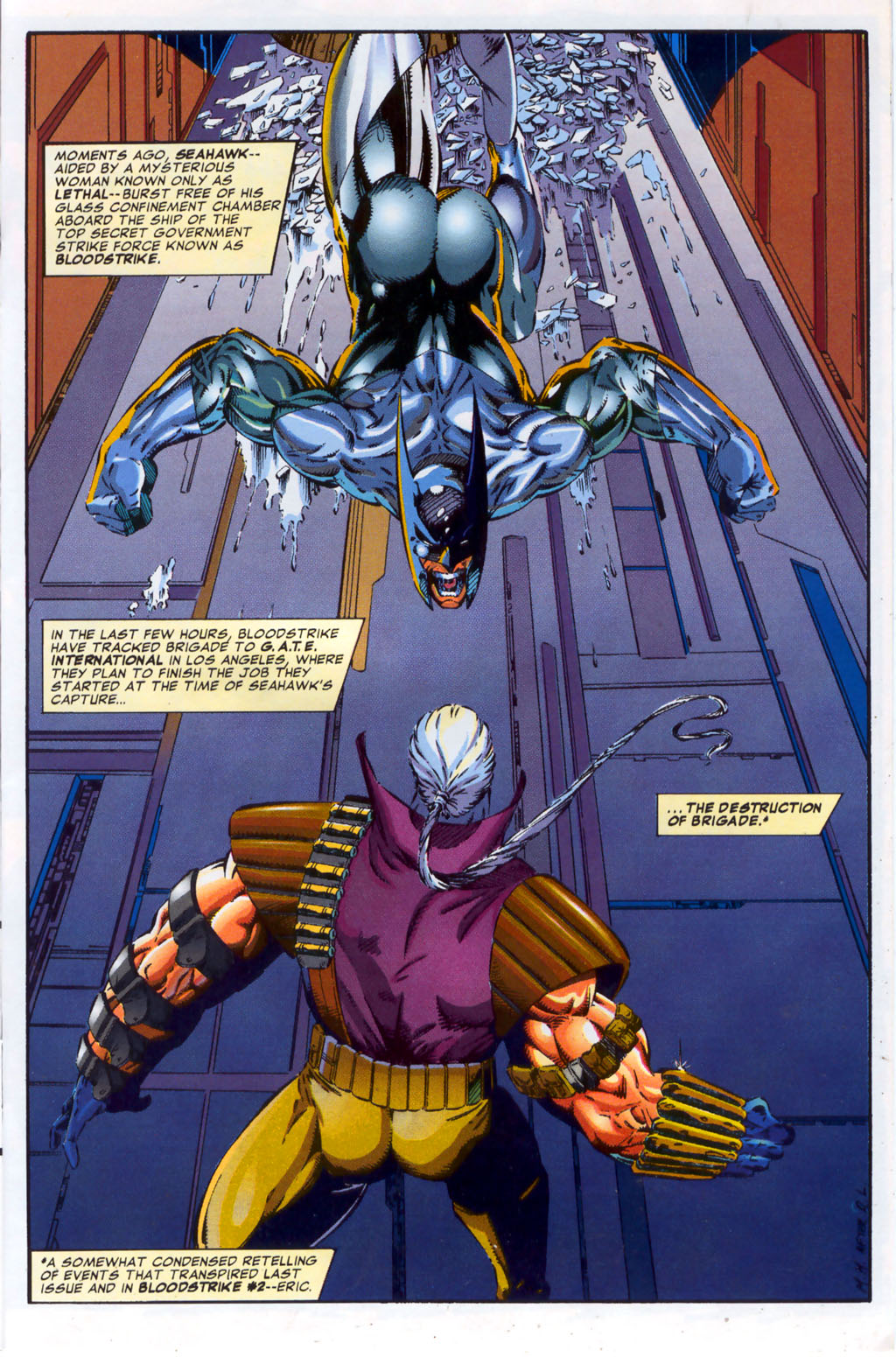 Read online Brigade (1993) comic -  Issue #2 - 3