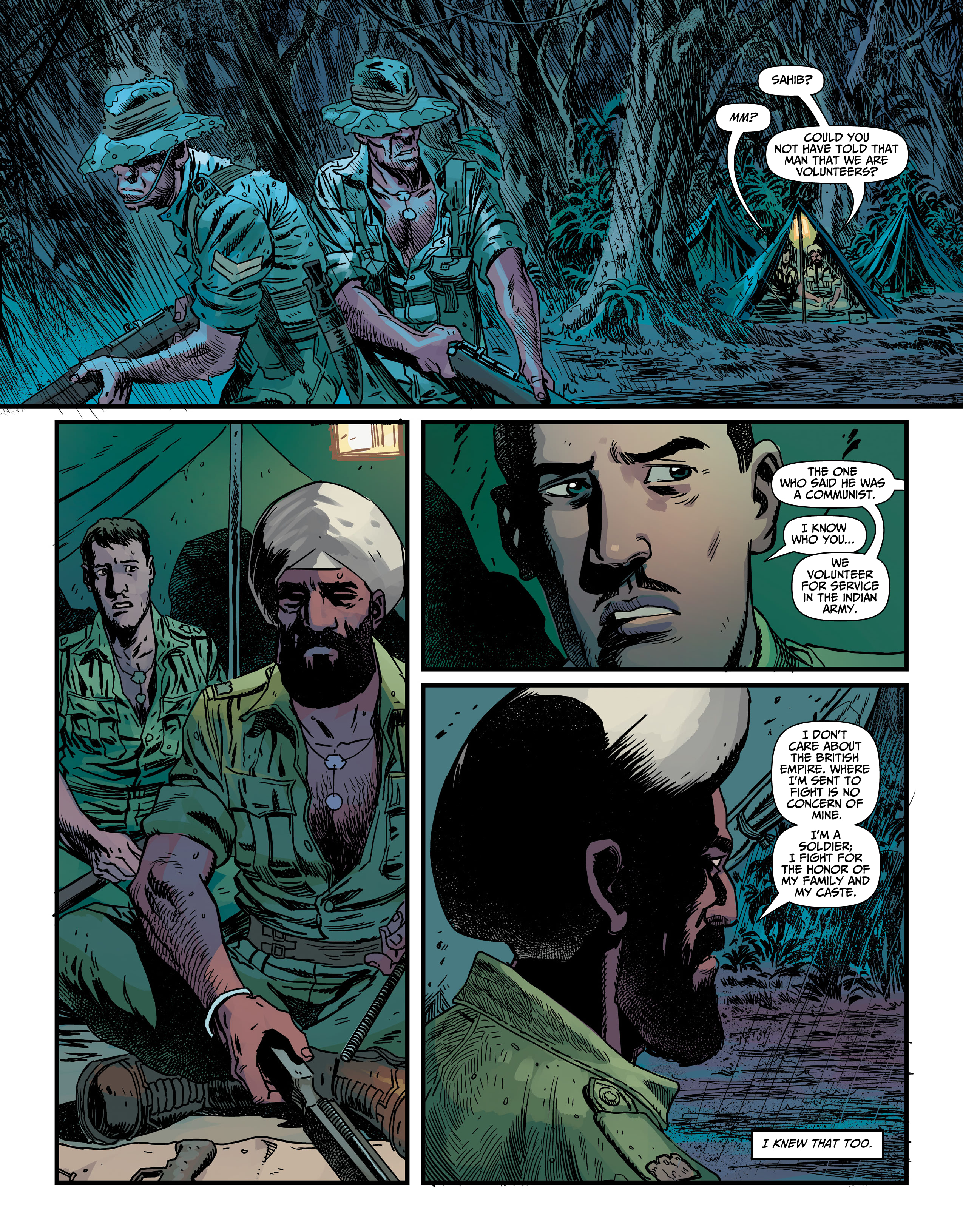 Read online Lion and the Eagle comic -  Issue #4 - 3