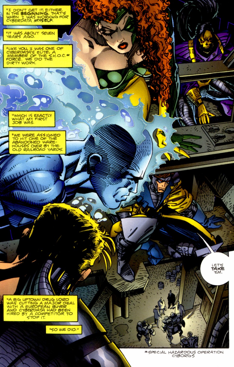 Read online Cyberforce (1992) comic -  Issue #0 - 10
