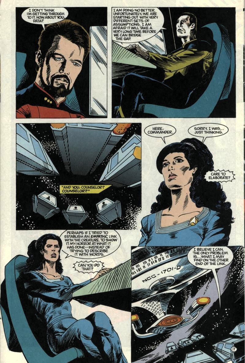 Read online Star Trek: The Next Generation (1989) comic -  Issue #12 - 18