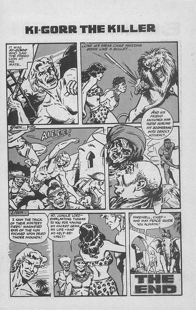 Read online Ki-Gorr The Killer comic -  Issue # Full - 32