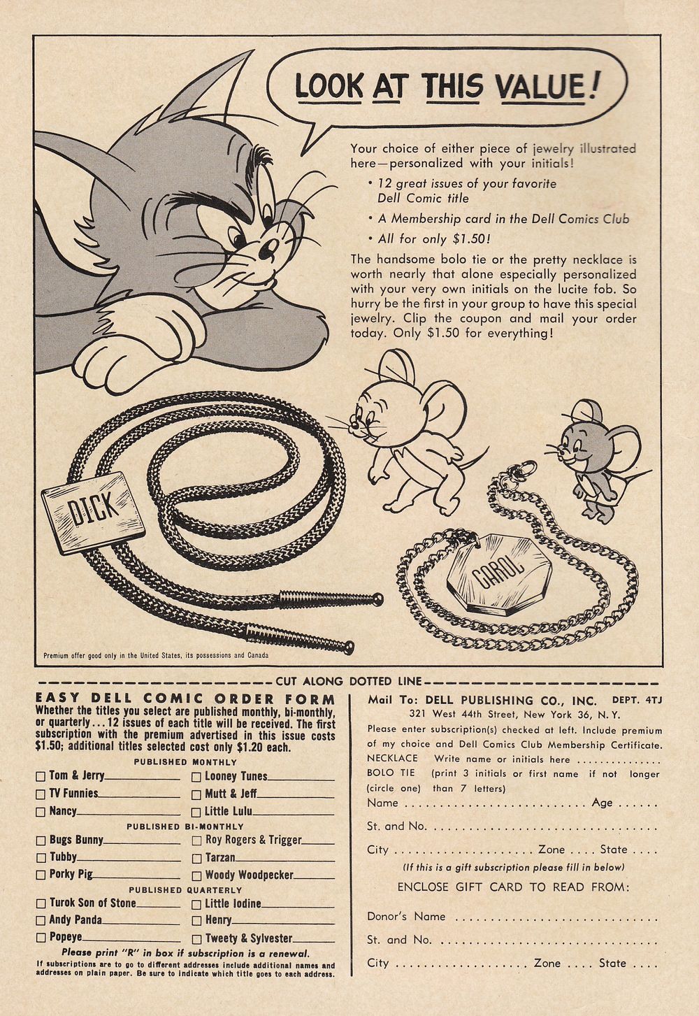 Read online Tom & Jerry Comics comic -  Issue #177 - 2