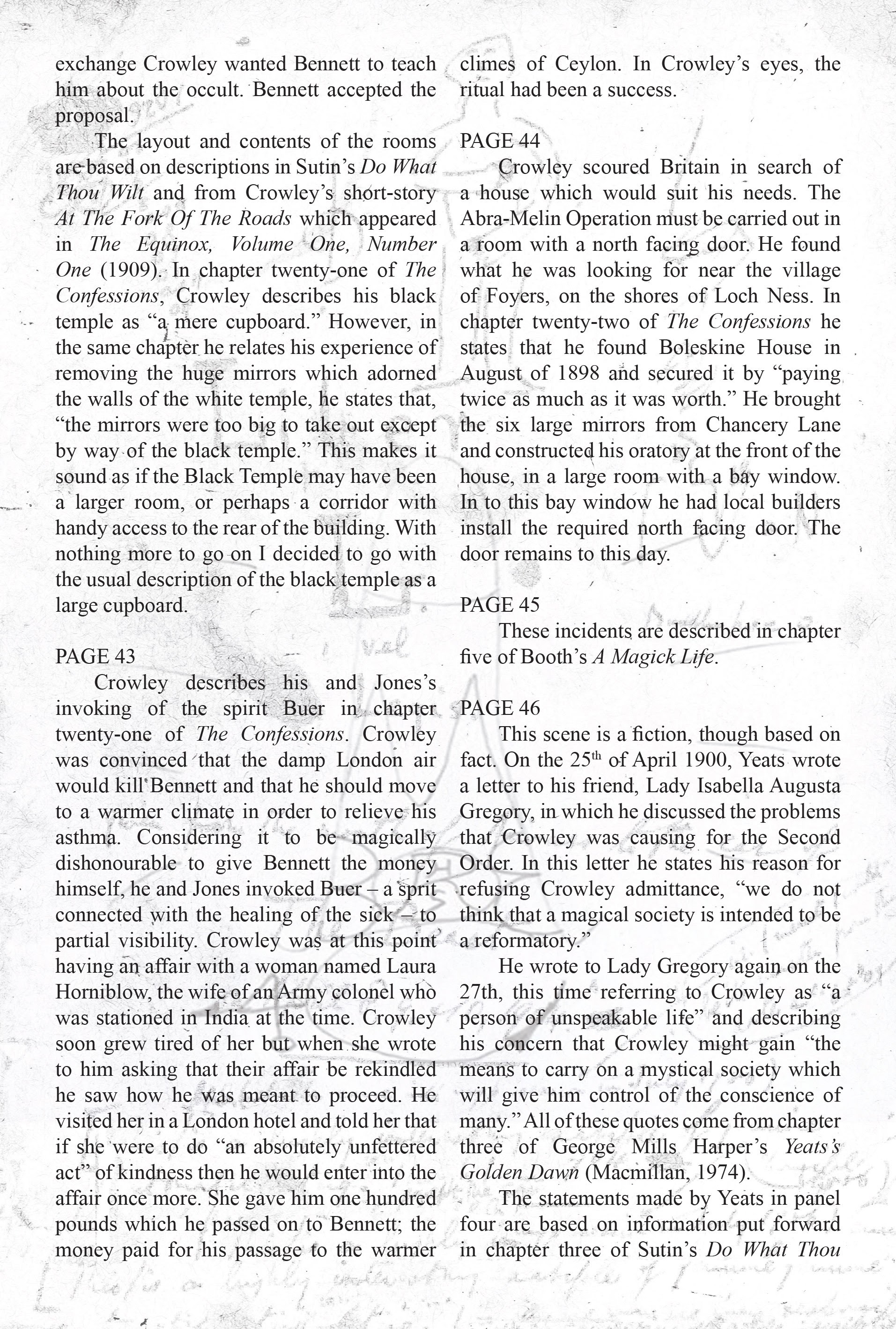 Read online Aleister Crowley: Wandering the Waste comic -  Issue # TPB - 129