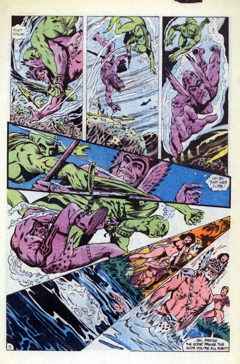Read online Warlord (1976) comic -  Issue #110 - 6