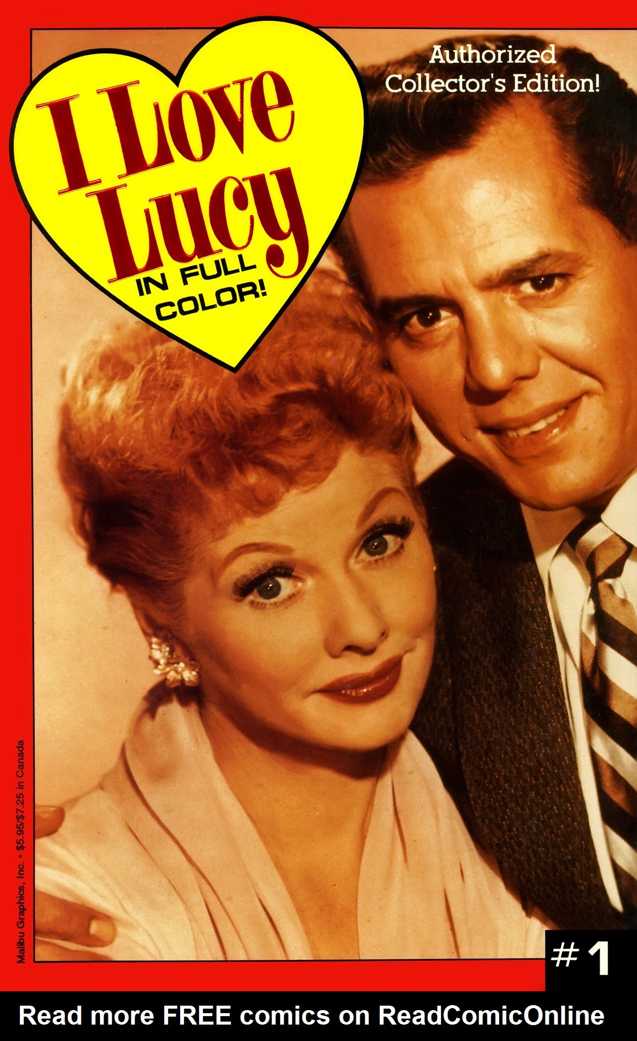 Read online I Love Lucy in Full Color comic -  Issue # Full - 1
