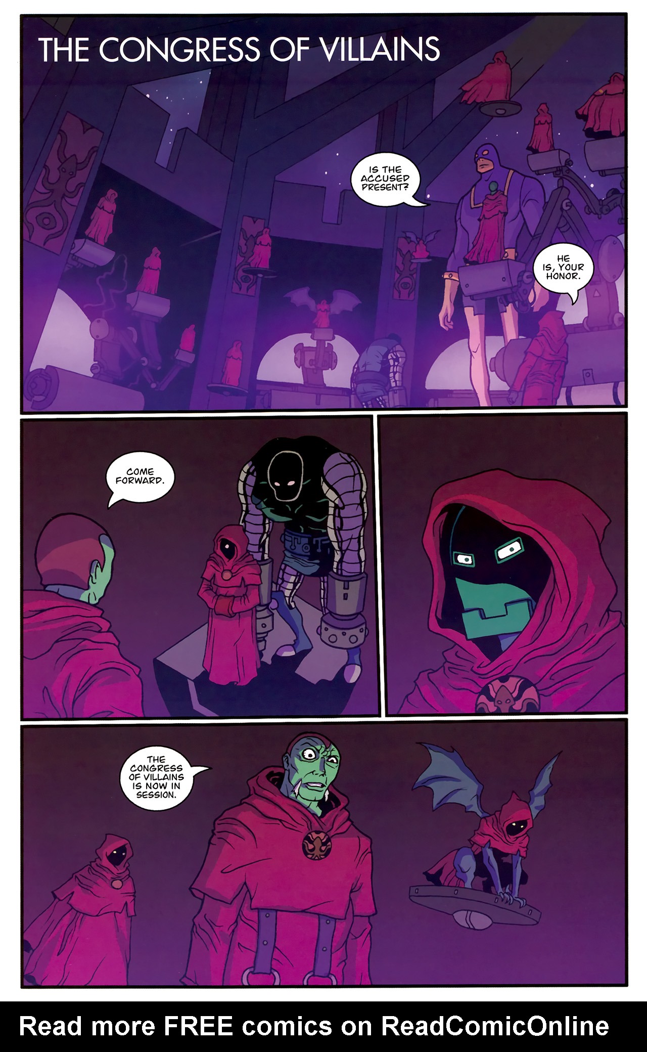 Read online Gladstone's School for World Conquerors (2011) comic -  Issue #3 - 7