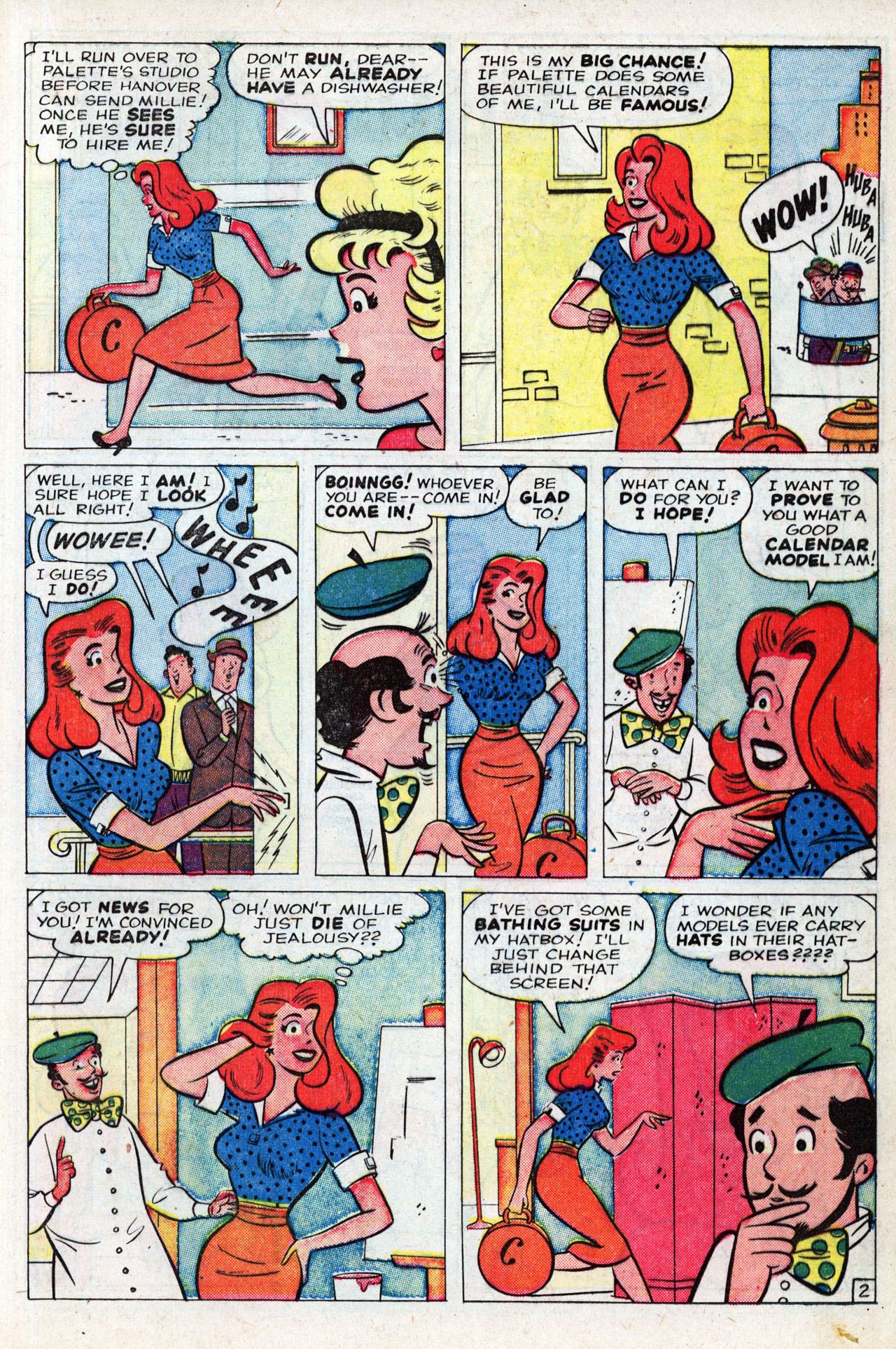 Read online A Date with Millie (1959) comic -  Issue #6 - 21