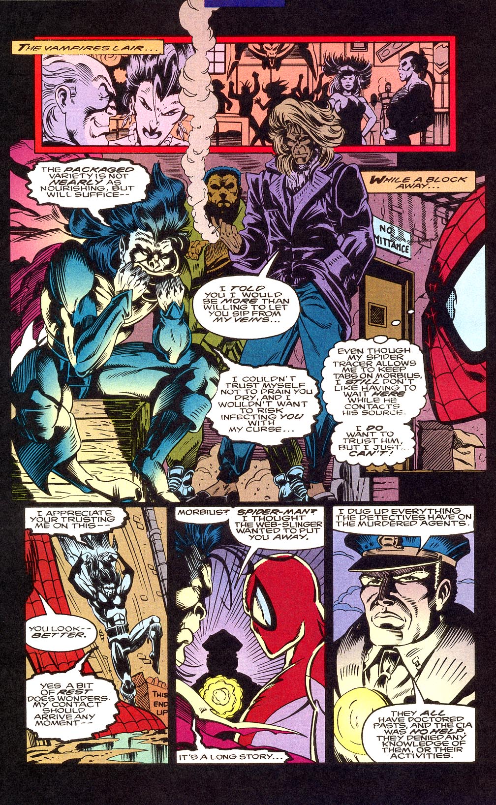 Read online Morbius: The Living Vampire (1992) comic -  Issue #22 - 13