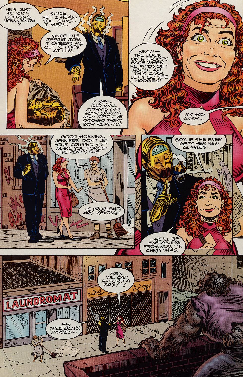 Read online Neil Gaiman's Mr. Hero - The Newmatic Man (1995) comic -  Issue #5 - 5