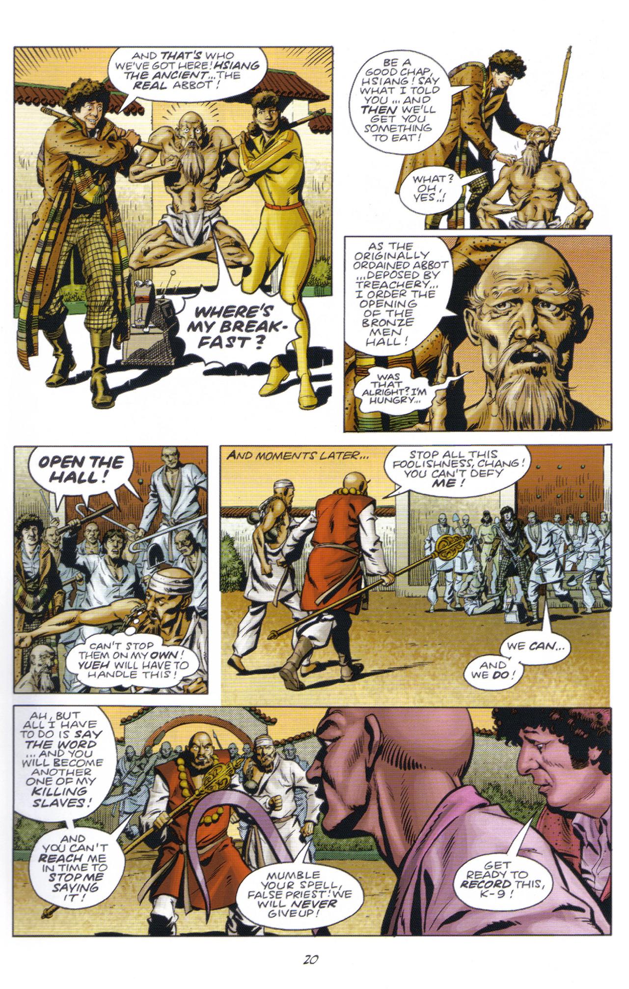 Read online Doctor Who Classics comic -  Issue #9 - 22