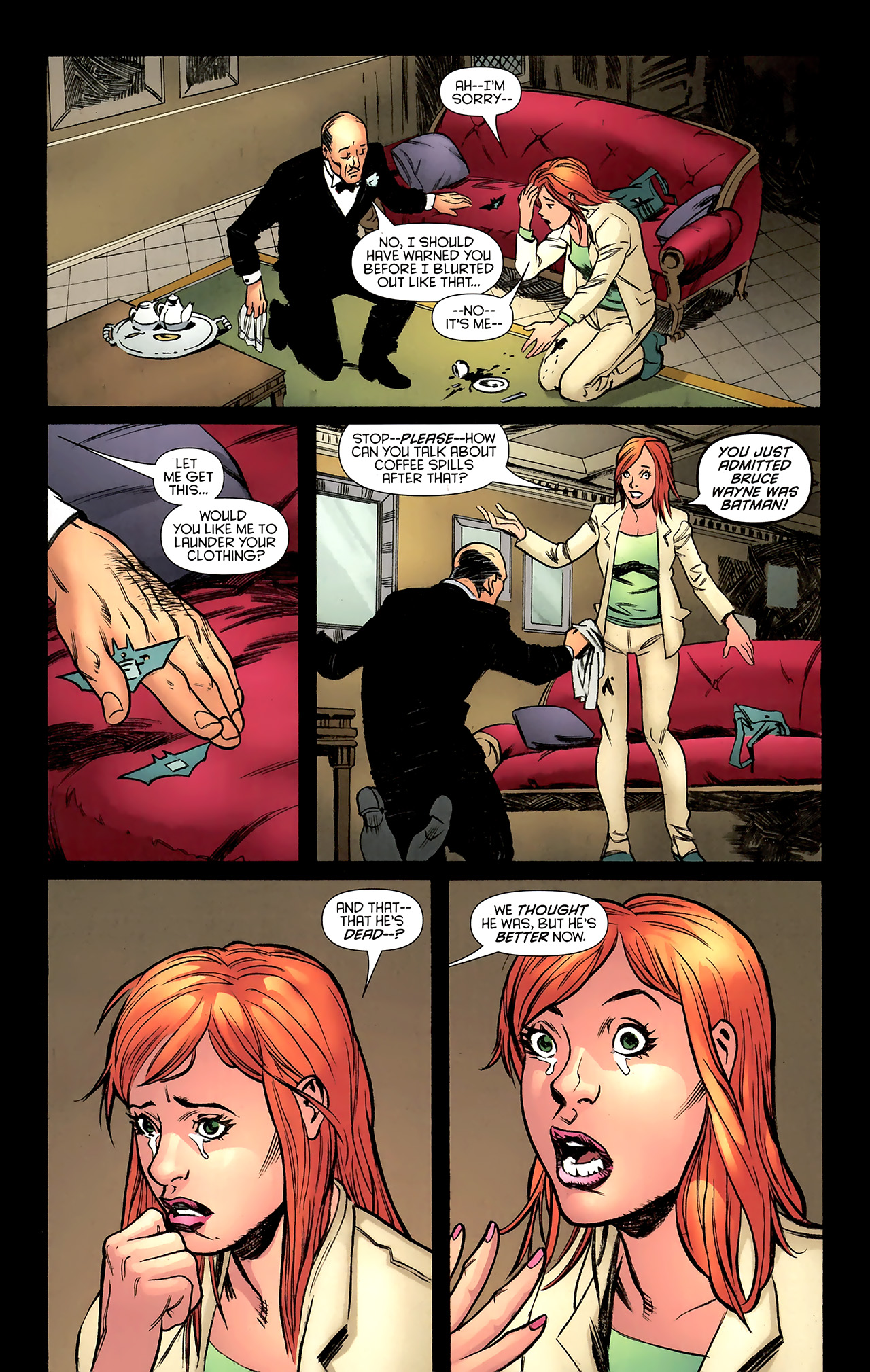 Read online Bruce Wayne: The Road Home comic -  Issue # Issue Red Robin - 9