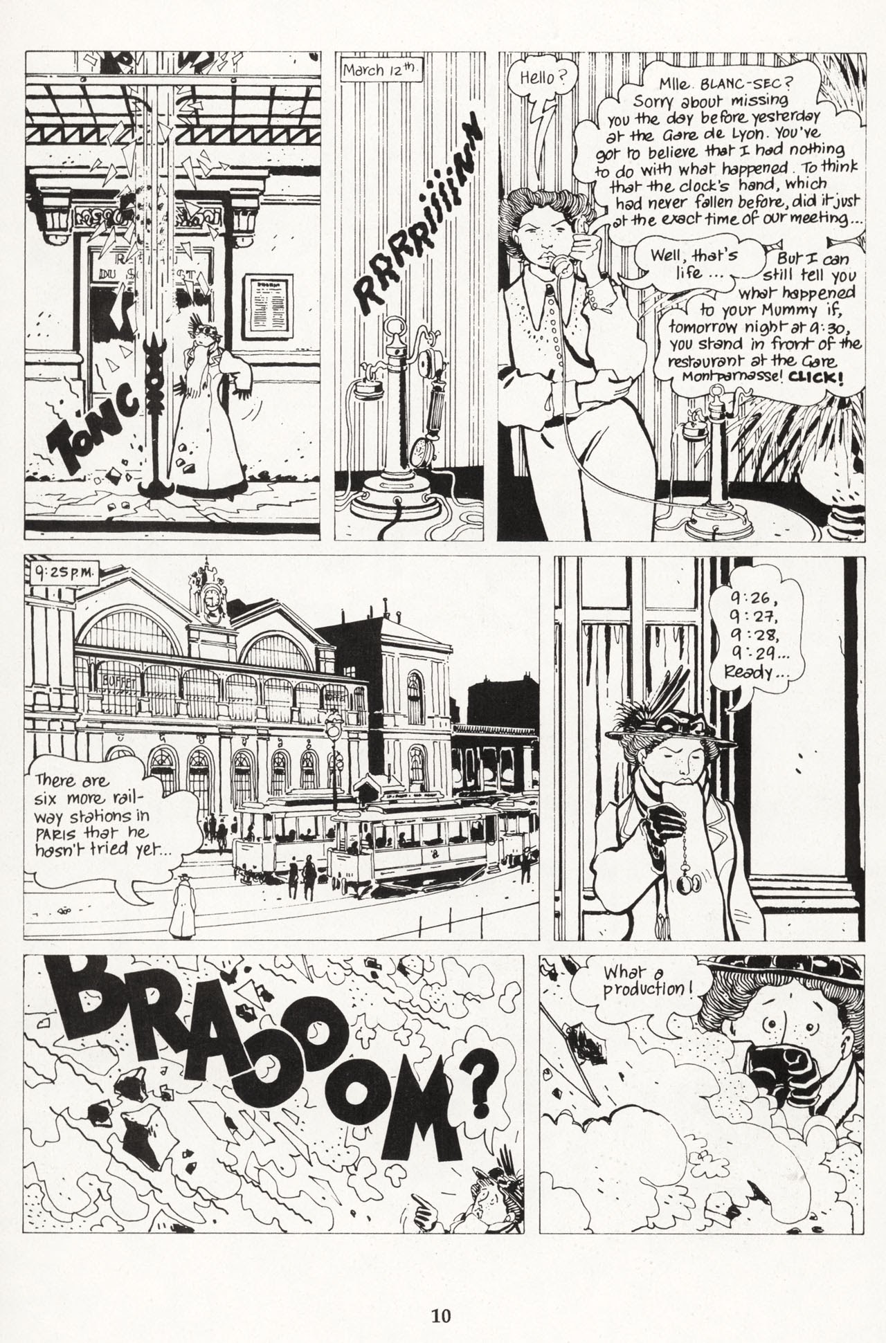 Read online The Extraordinary Adventures of Adele Blanc-Sec comic -  Issue #4 - 15
