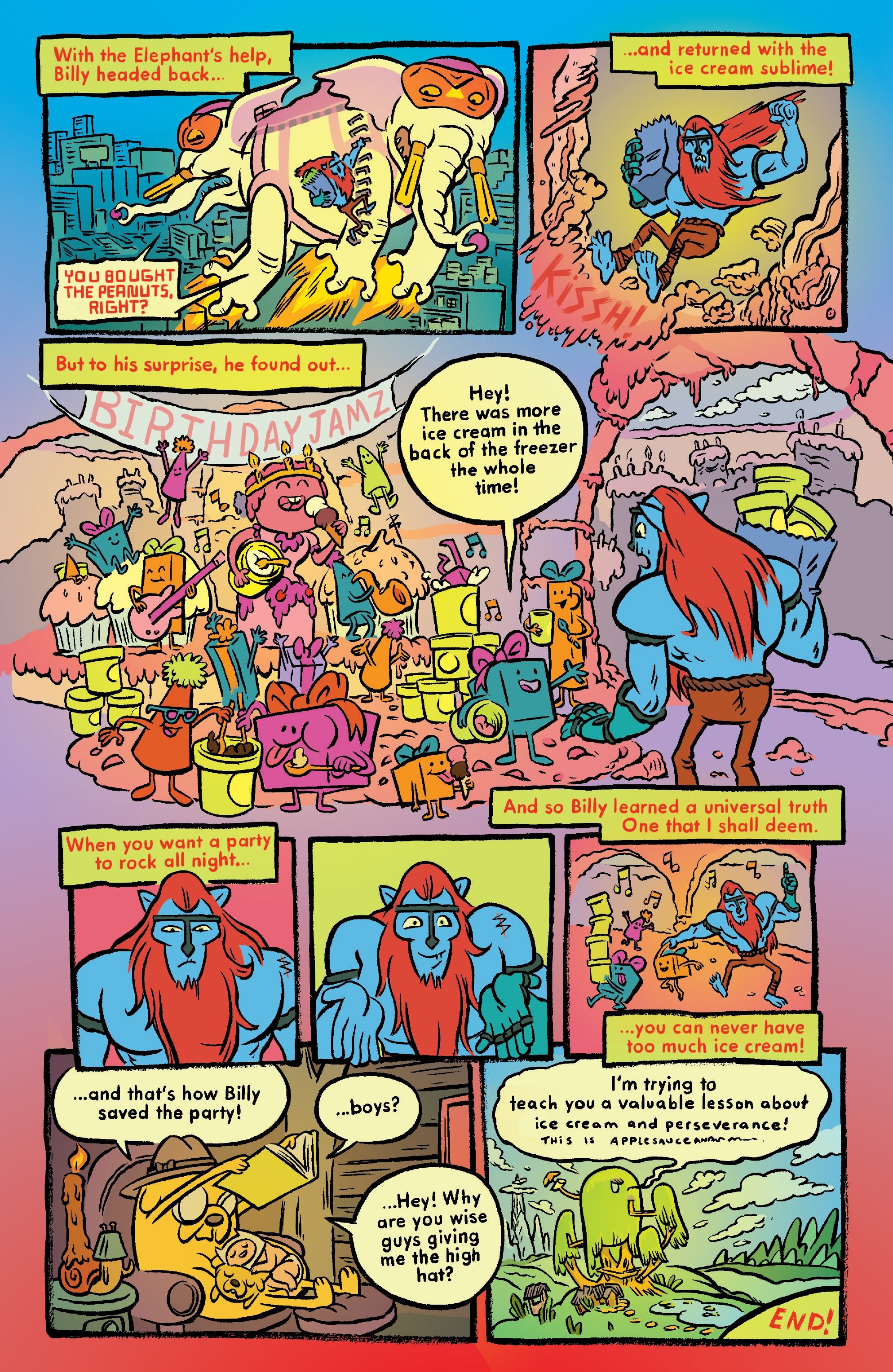 Read online Adventure Time Sugary Shorts comic -  Issue # TPB 3 - 87