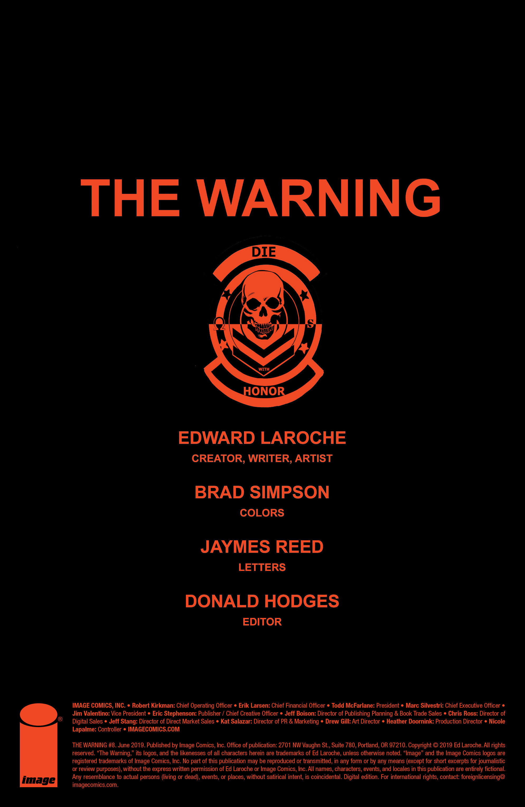 Read online The Warning comic -  Issue #8 - 33