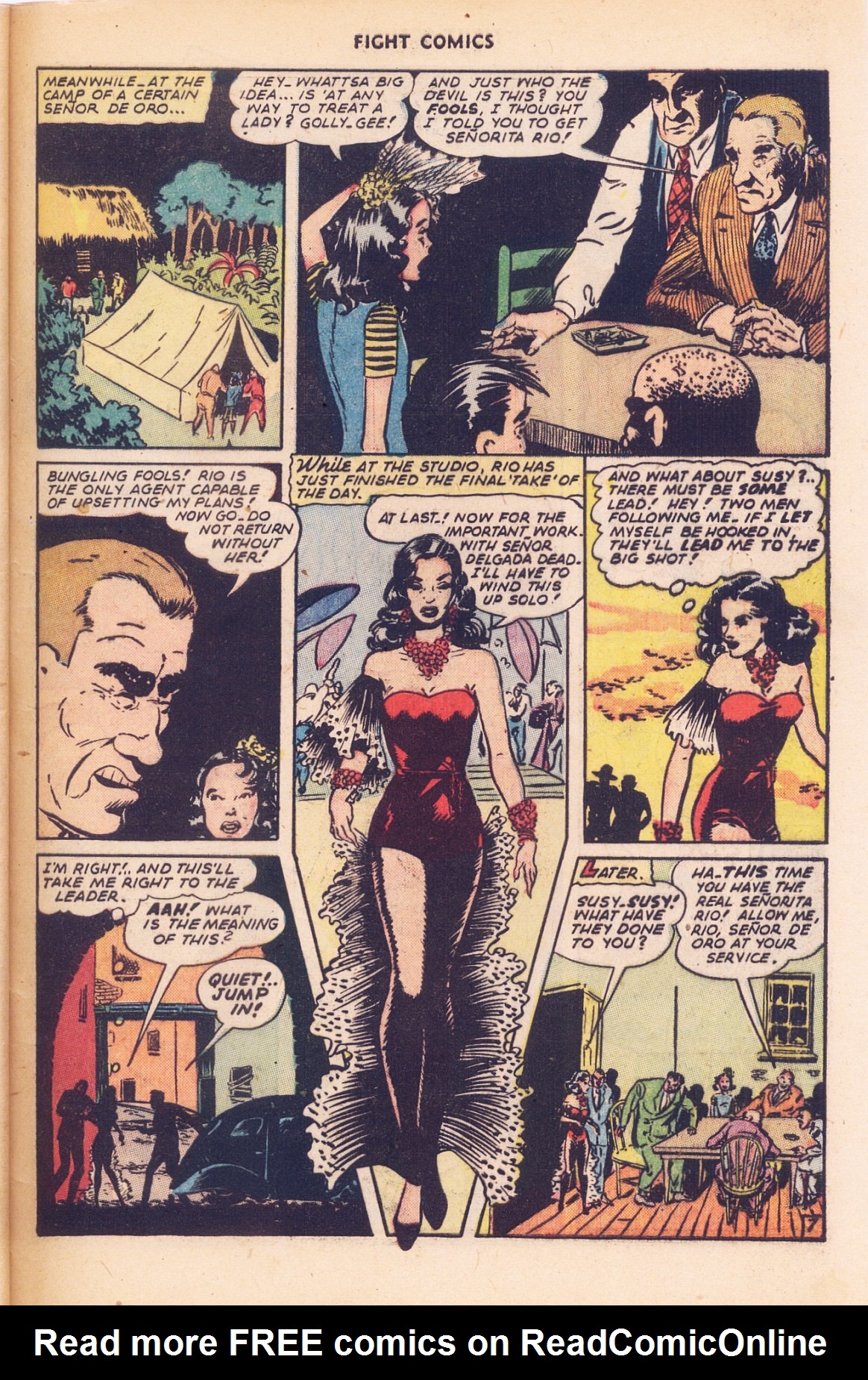 Read online Fight Comics comic -  Issue #38 - 47