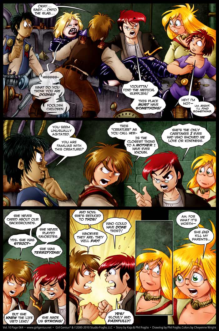 Read online Girl Genius (2002) comic -  Issue #10 - 65