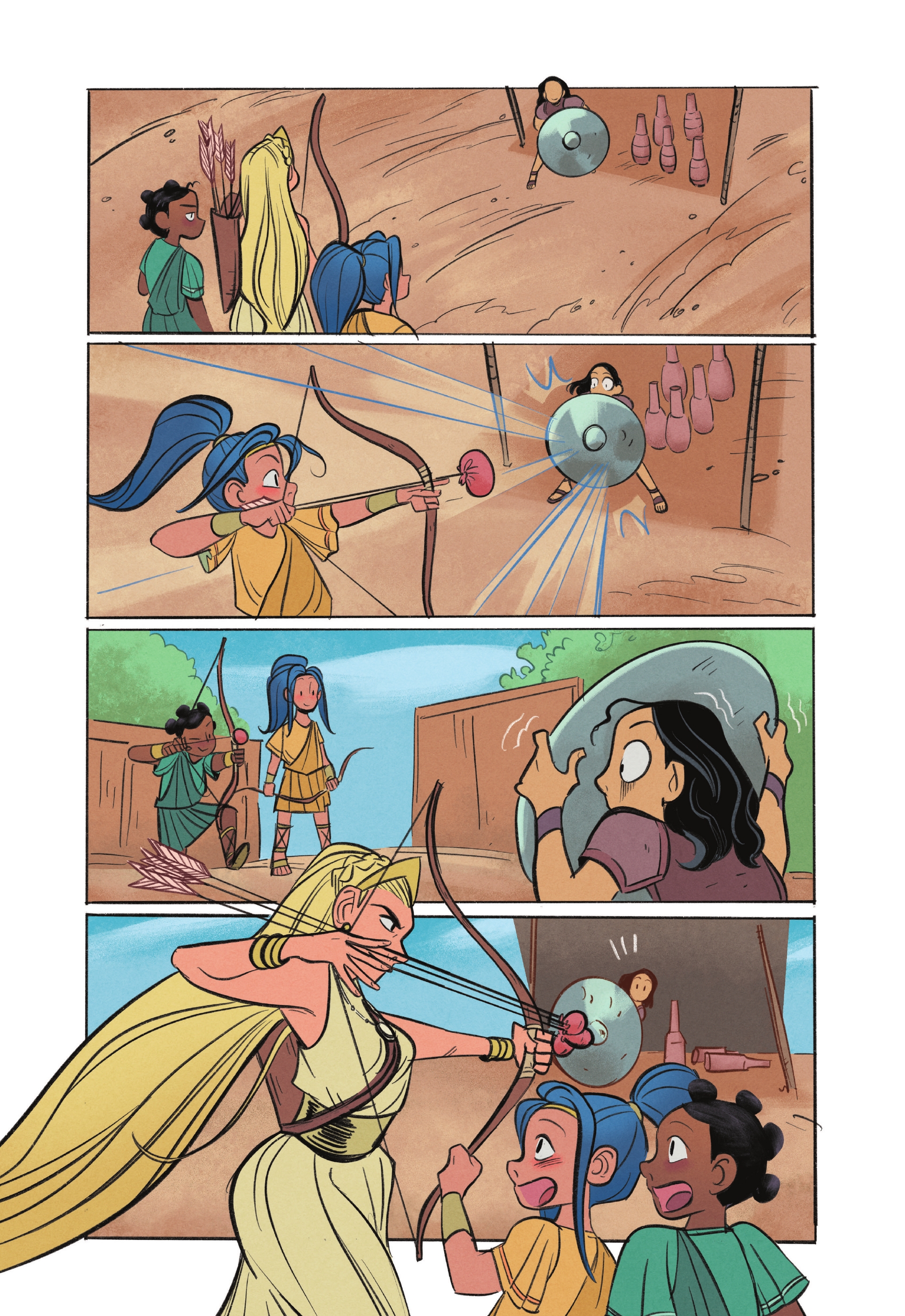 Read online Diana and Nubia: Princesses of the Amazons comic -  Issue # TPB (Part 1) - 85