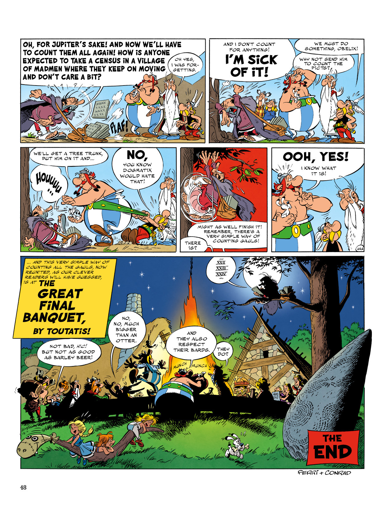 Read online Asterix comic -  Issue #35 - 49