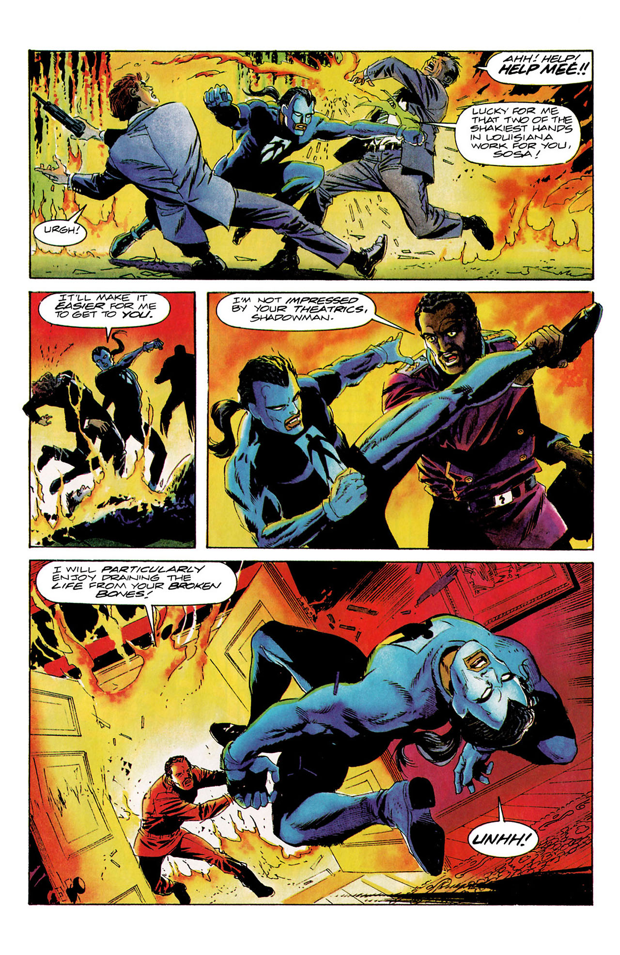 Read online Shadowman (1992) comic -  Issue #9 - 19
