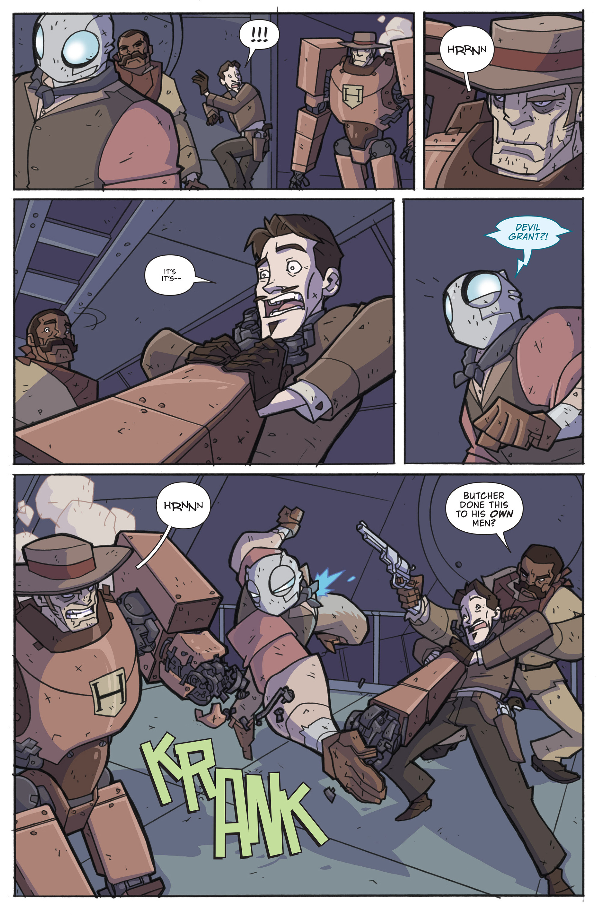 Read online Atomic Robo and the Knights of the Golden Circle comic -  Issue #4 - 18