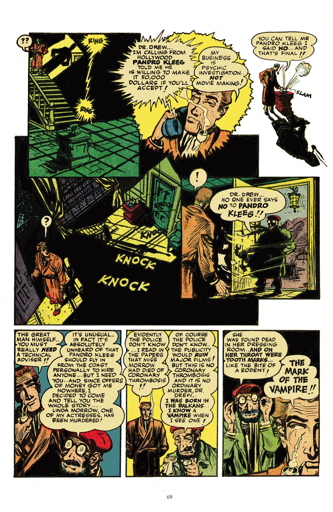 Read online Mr. Monster Presents: The Secret Files of Dr. Drew comic -  Issue # TPB - 70