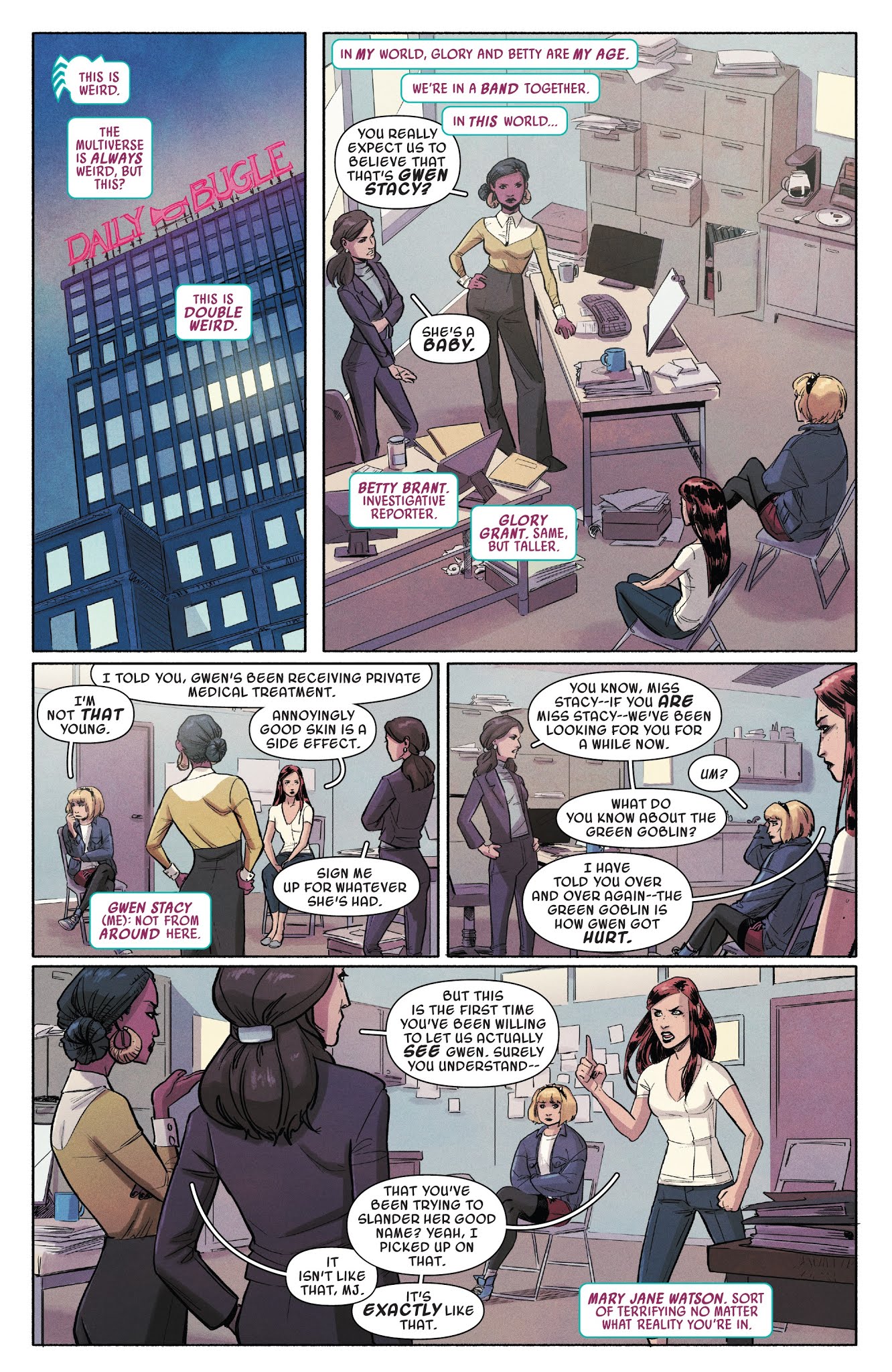 Read online Spider-Gwen: Ghost-Spider comic -  Issue #3 - 3