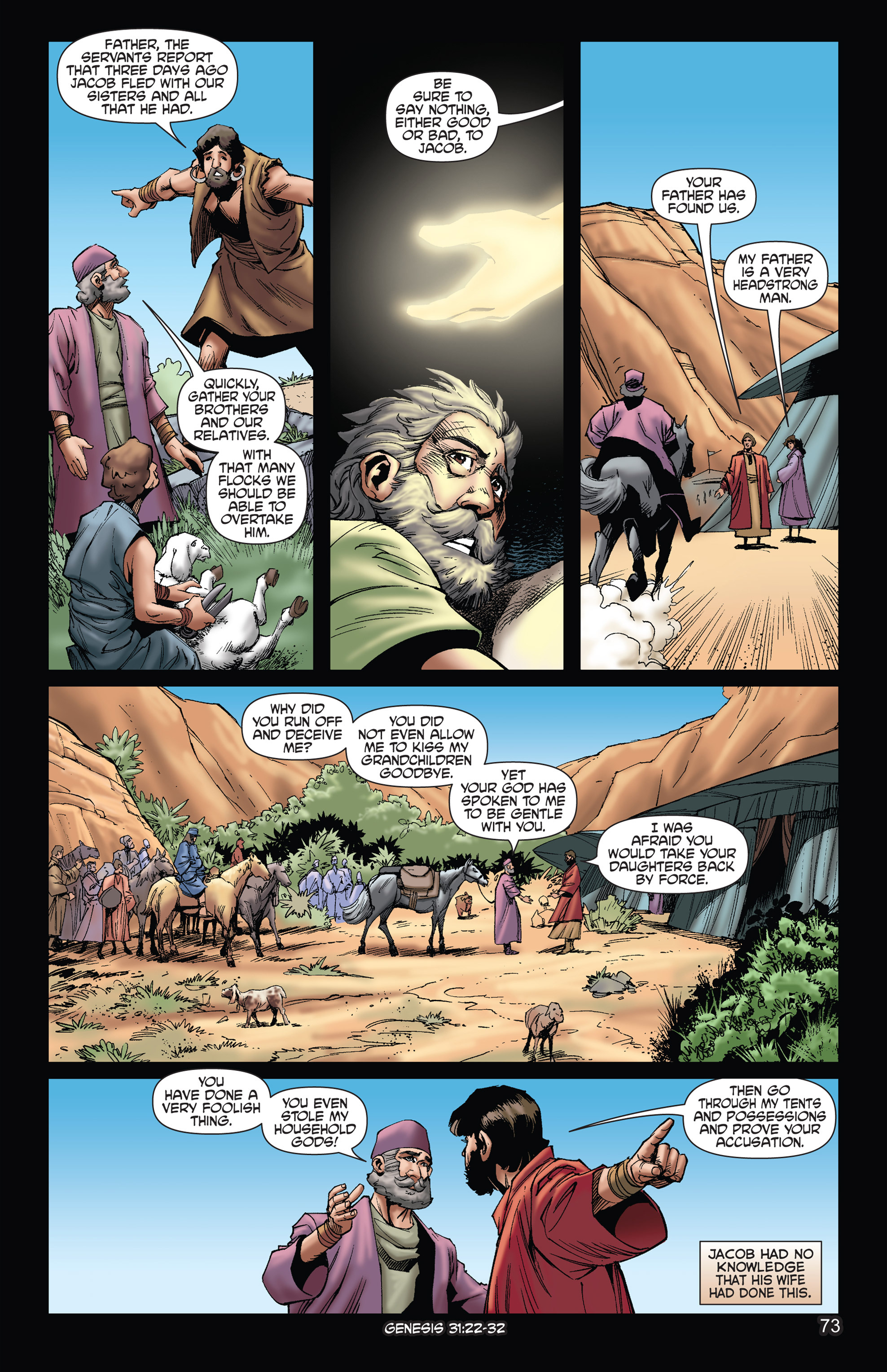 Read online The Kingstone Bible comic -  Issue #2 - 76