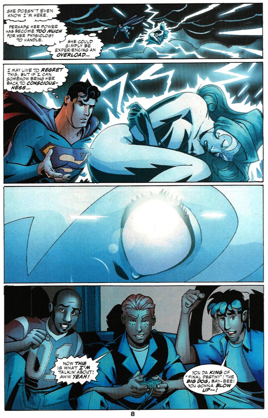 Read online Adventures of Superman (1987) comic -  Issue #592 - 9