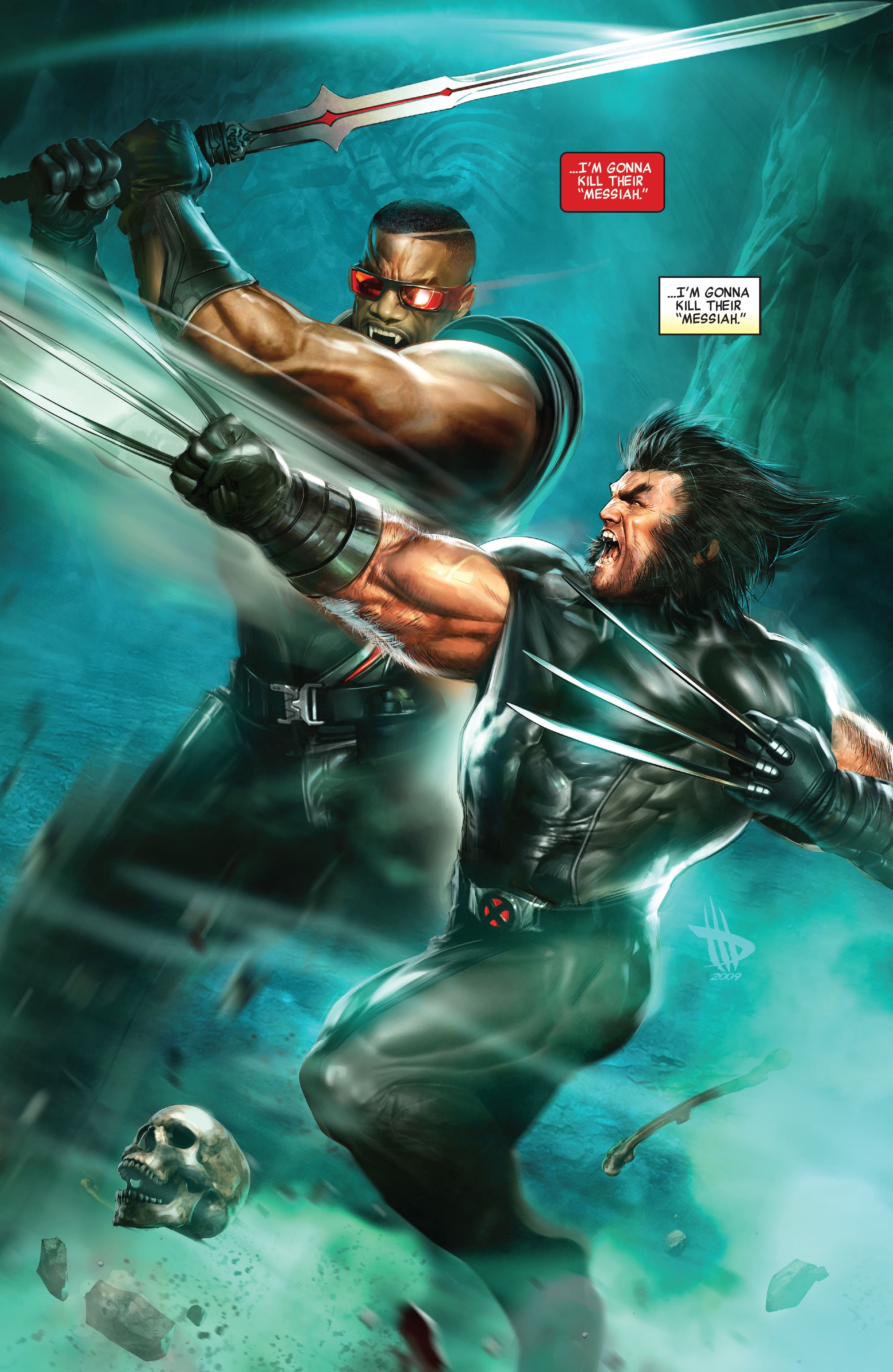 Read online Blade by Marc Guggenheim: The Complete Collection comic -  Issue # TPB (Part 3) - 105