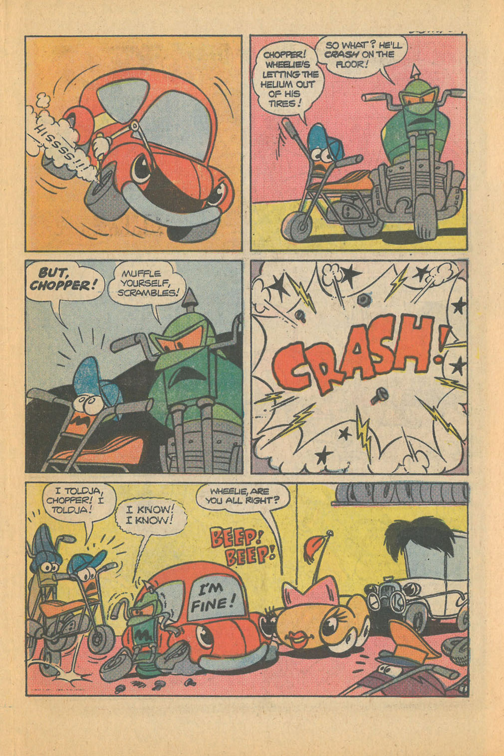Read online Wheelie and the Chopper Bunch comic -  Issue #6 - 30