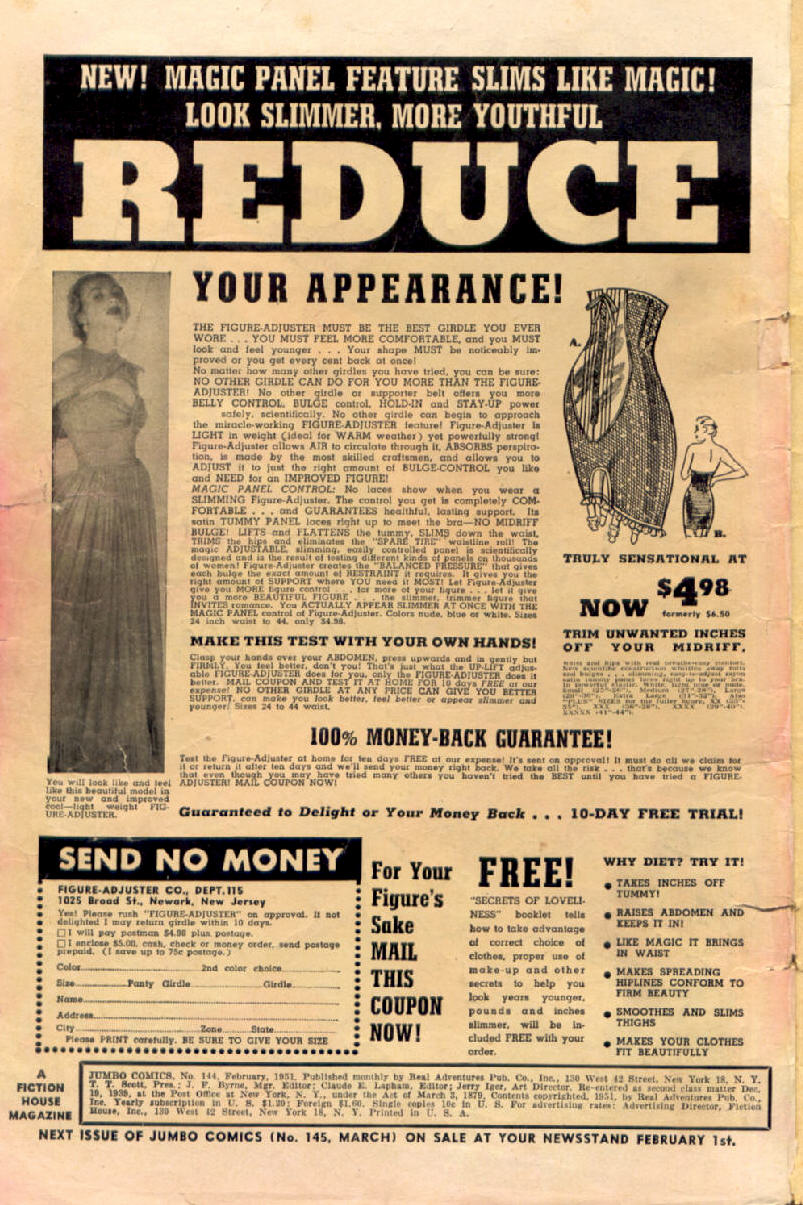Read online Jumbo Comics comic -  Issue #144 - 2