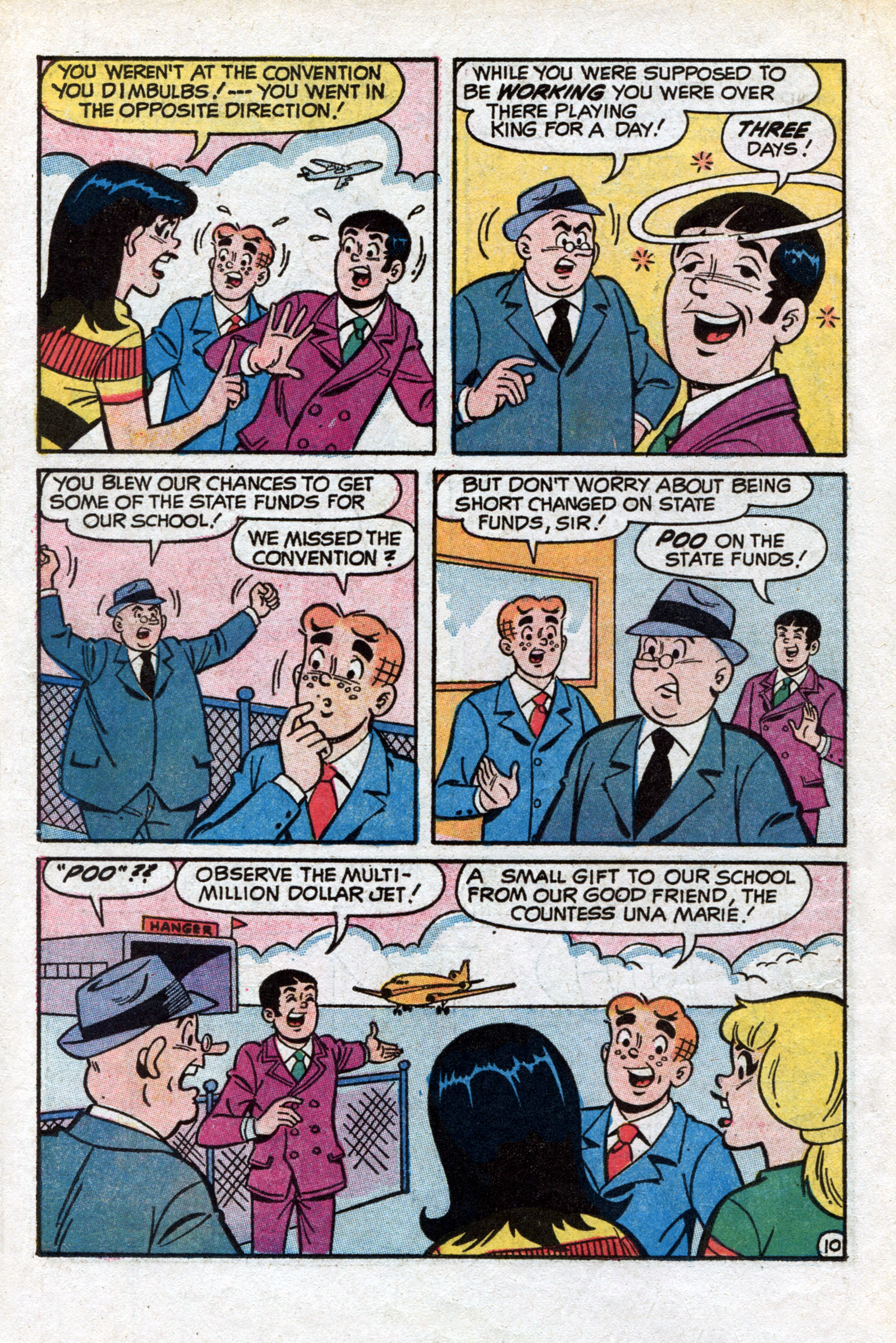 Read online Reggie and Me (1966) comic -  Issue #49 - 14