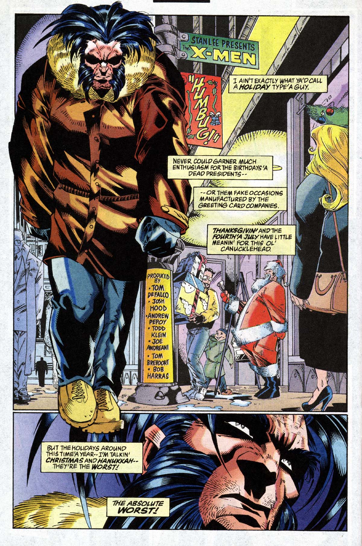 Read online Marvel Holiday Special (1991) comic -  Issue #1996 - 41