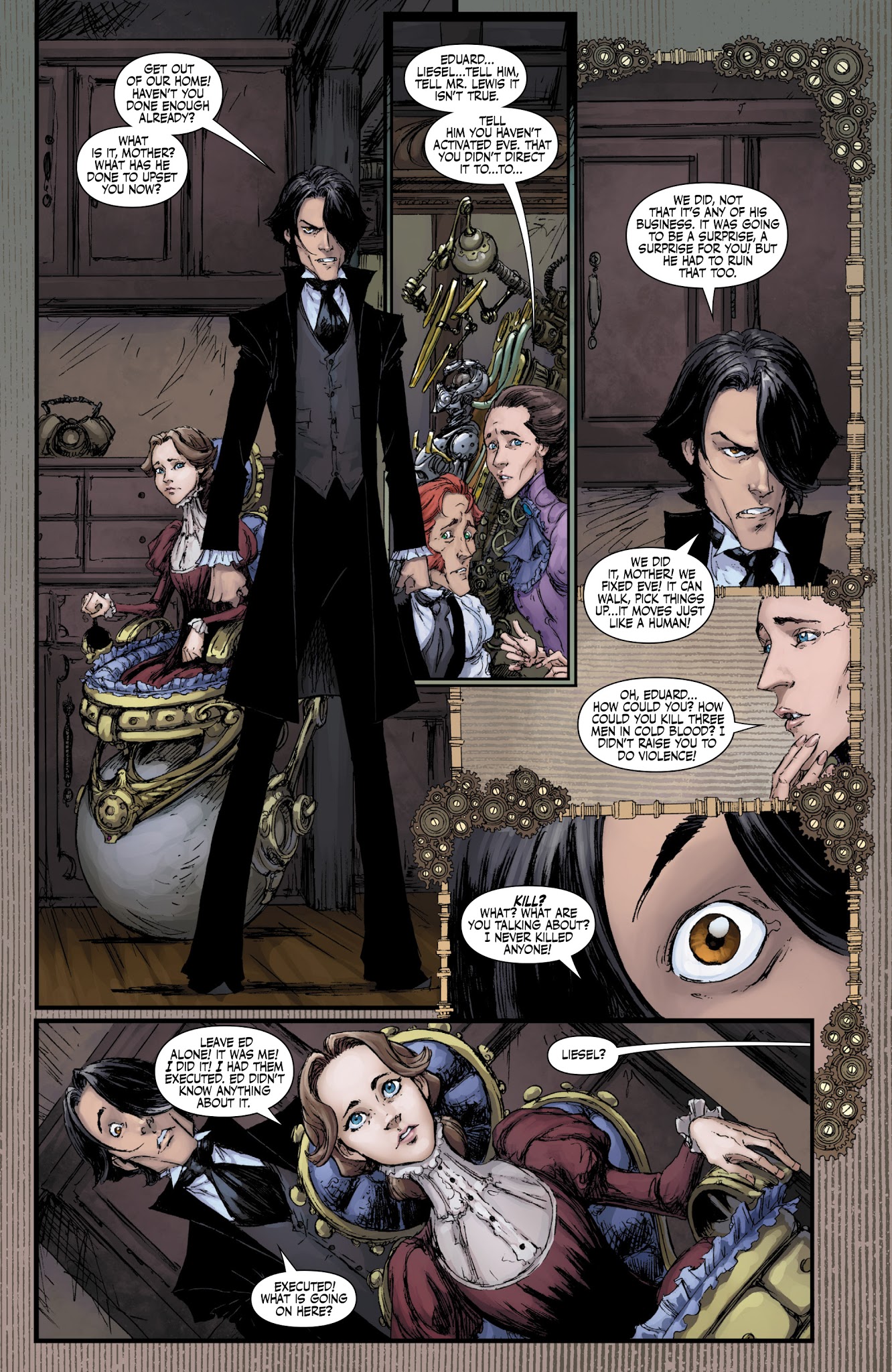 Read online Lady Mechanika: The Clockwork Assassin comic -  Issue #3 - 18