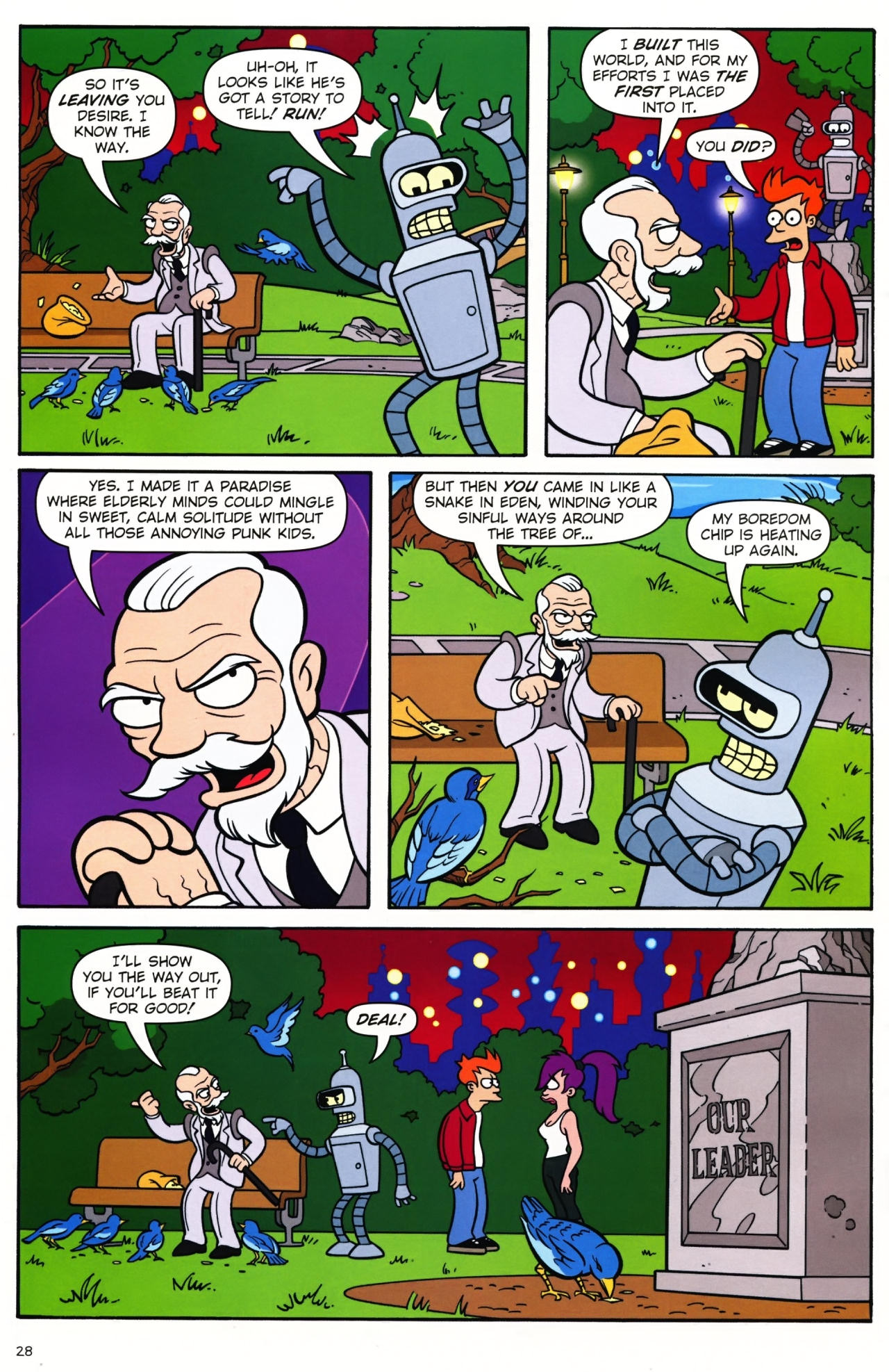 Read online Futurama Comics comic -  Issue #39 - 23