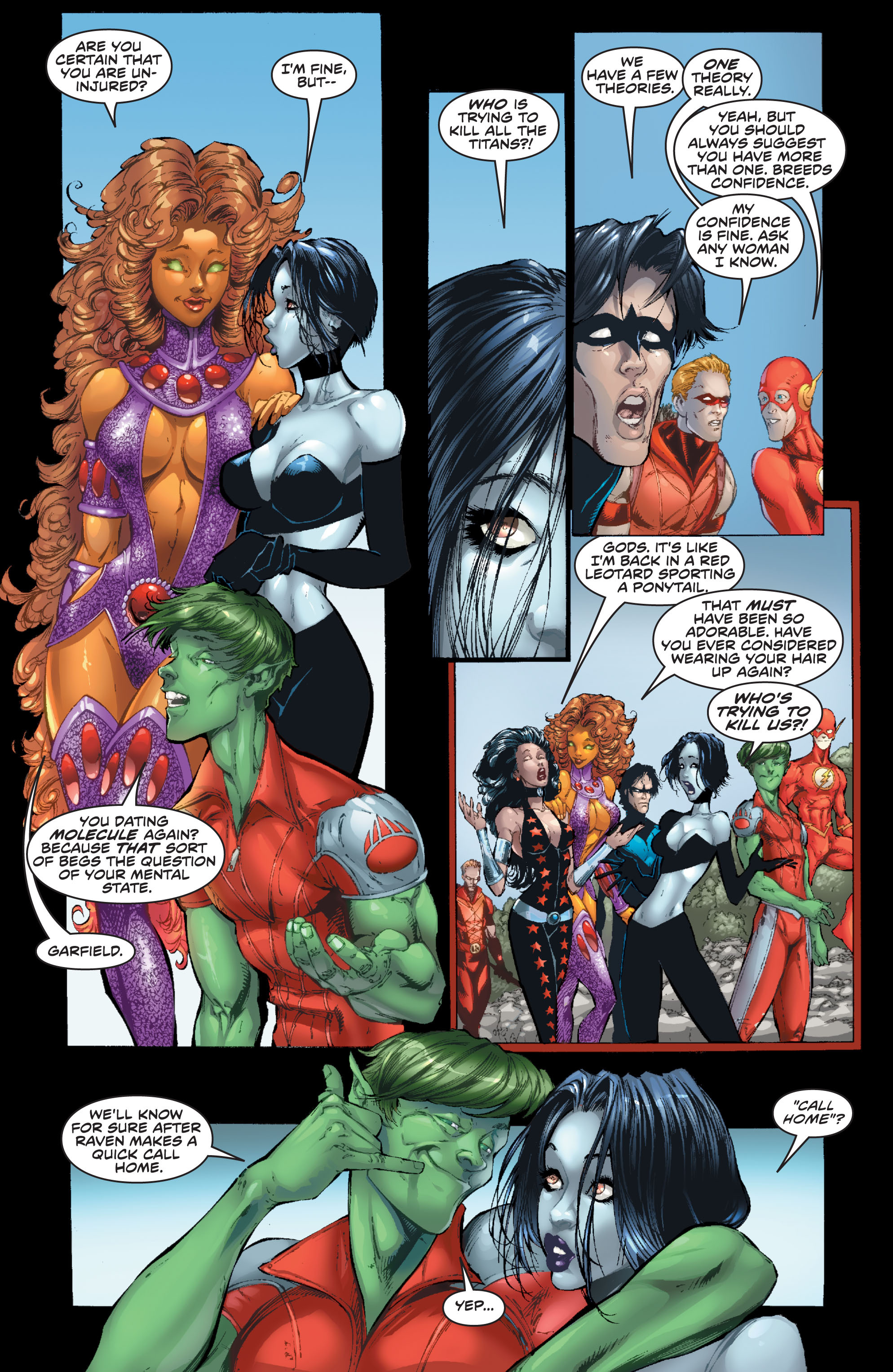 Read online Titans (2008) comic -  Issue #2 - 7