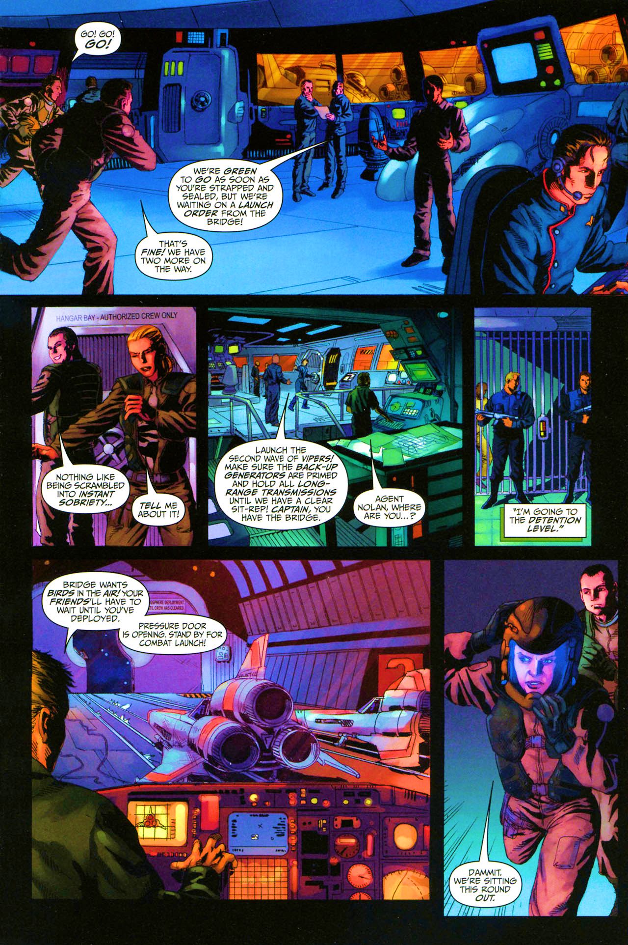 Read online Battlestar Galactica: Season Zero comic -  Issue #3 - 18
