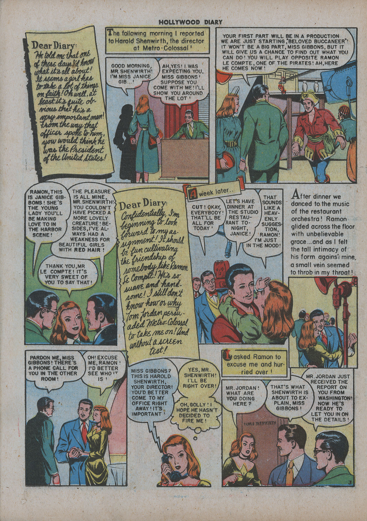 Read online Hollywood Diary comic -  Issue #3 - 20