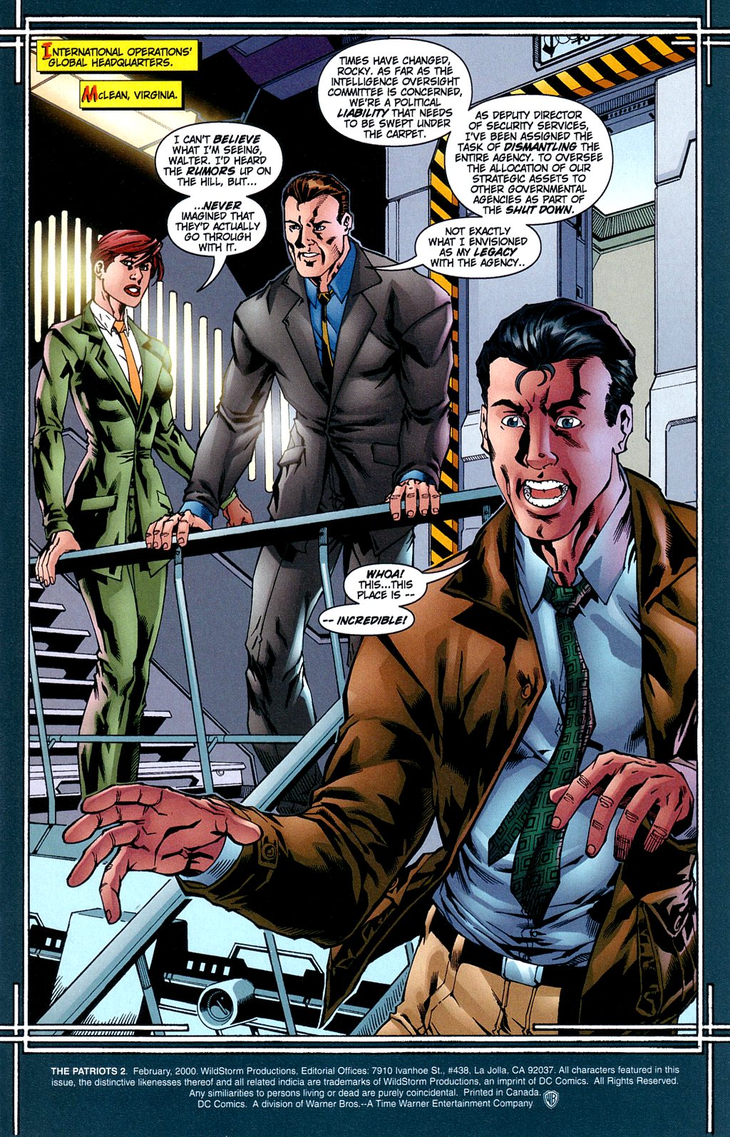 Read online The Patriots comic -  Issue #2 - 2