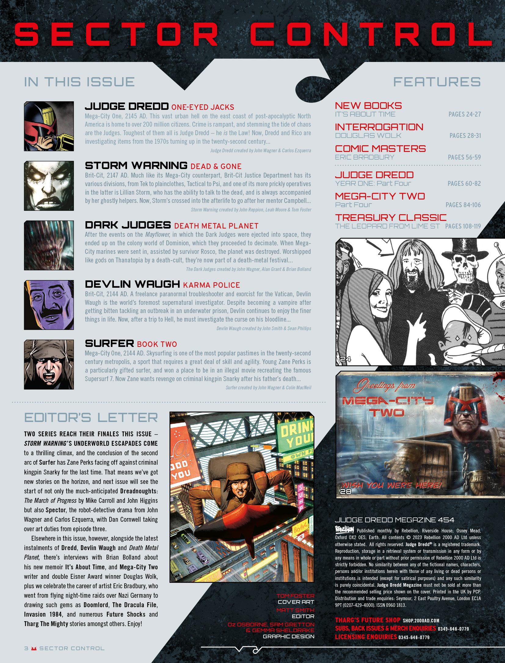 Read online Judge Dredd Megazine (Vol. 5) comic -  Issue #454 - 3